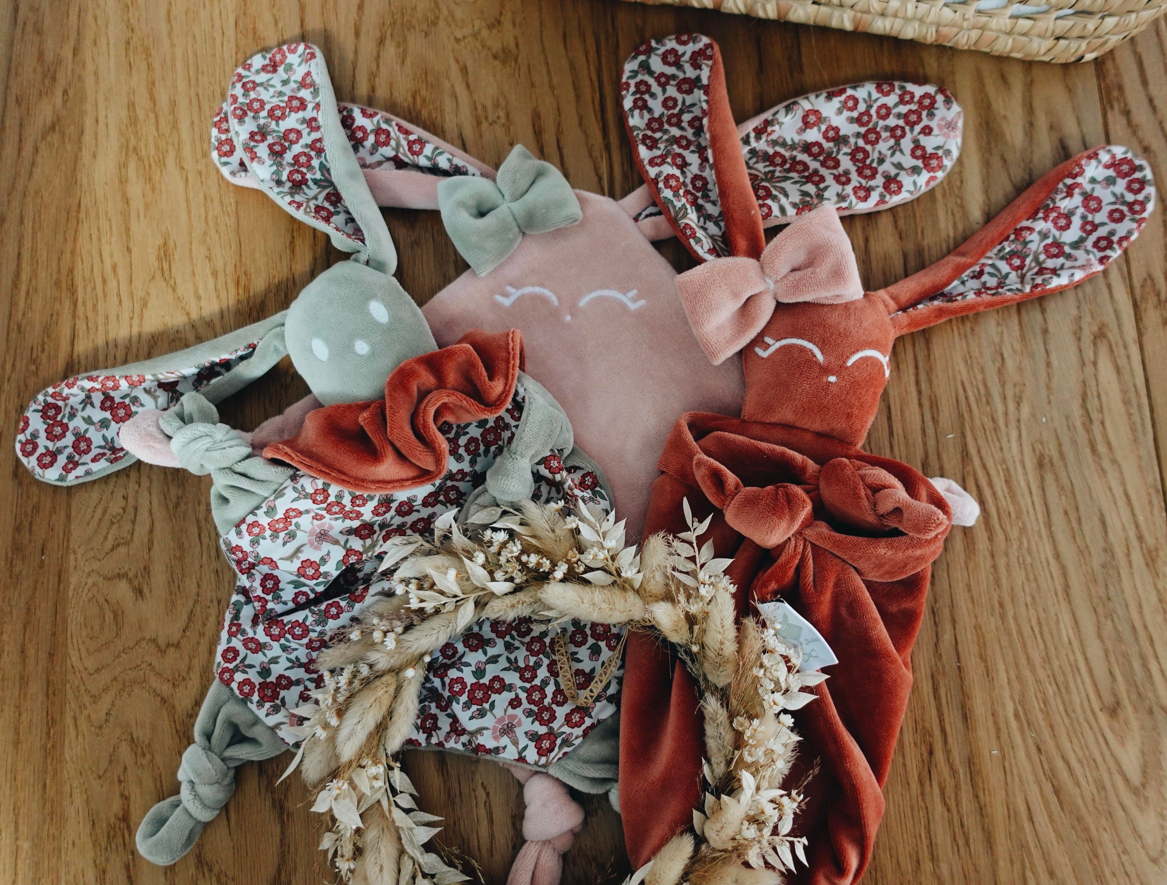 PROTOTYPE - Doudou Velours Chouchou - Empress Brique