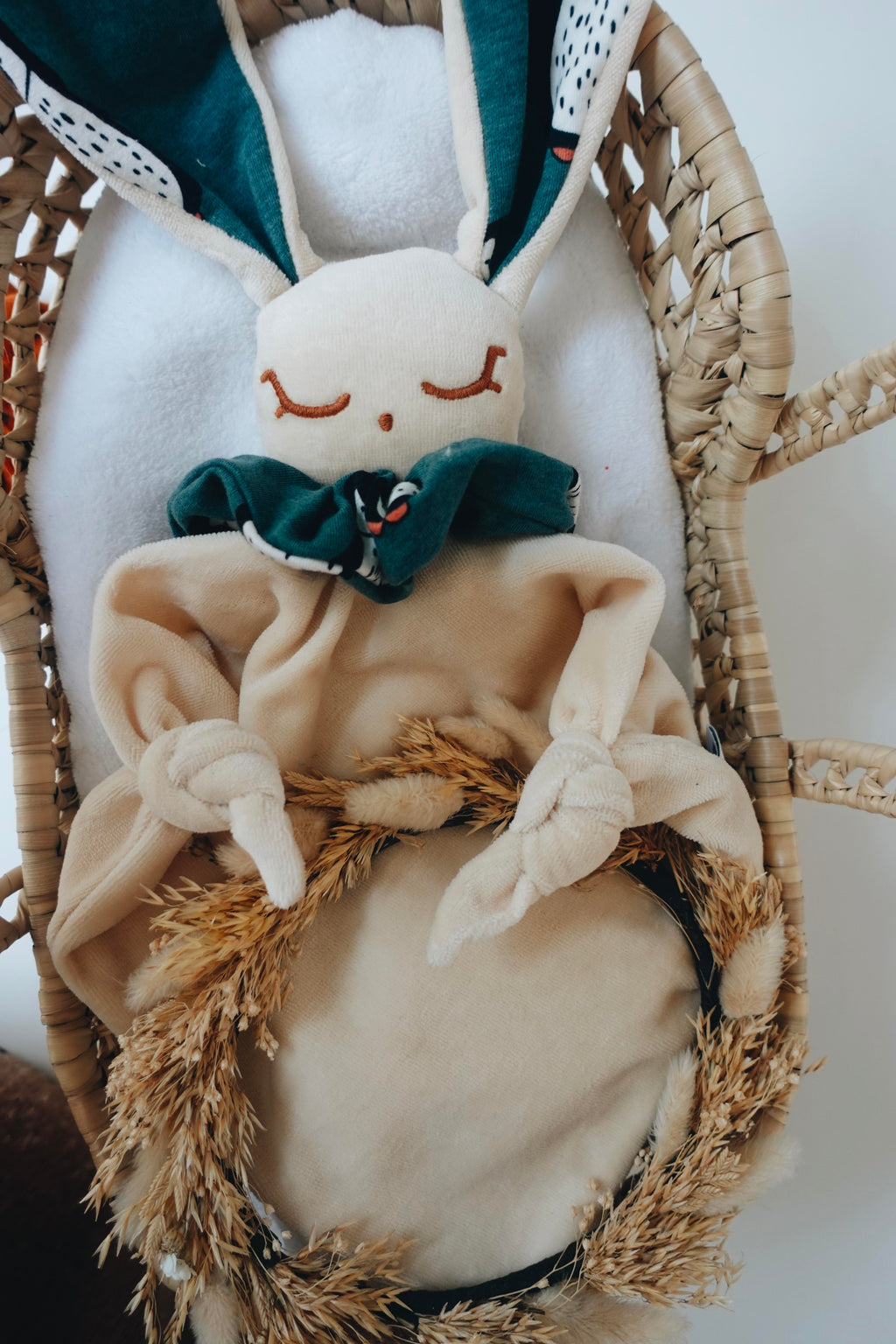 Doudou Velours Gaufrette - Pingouins
