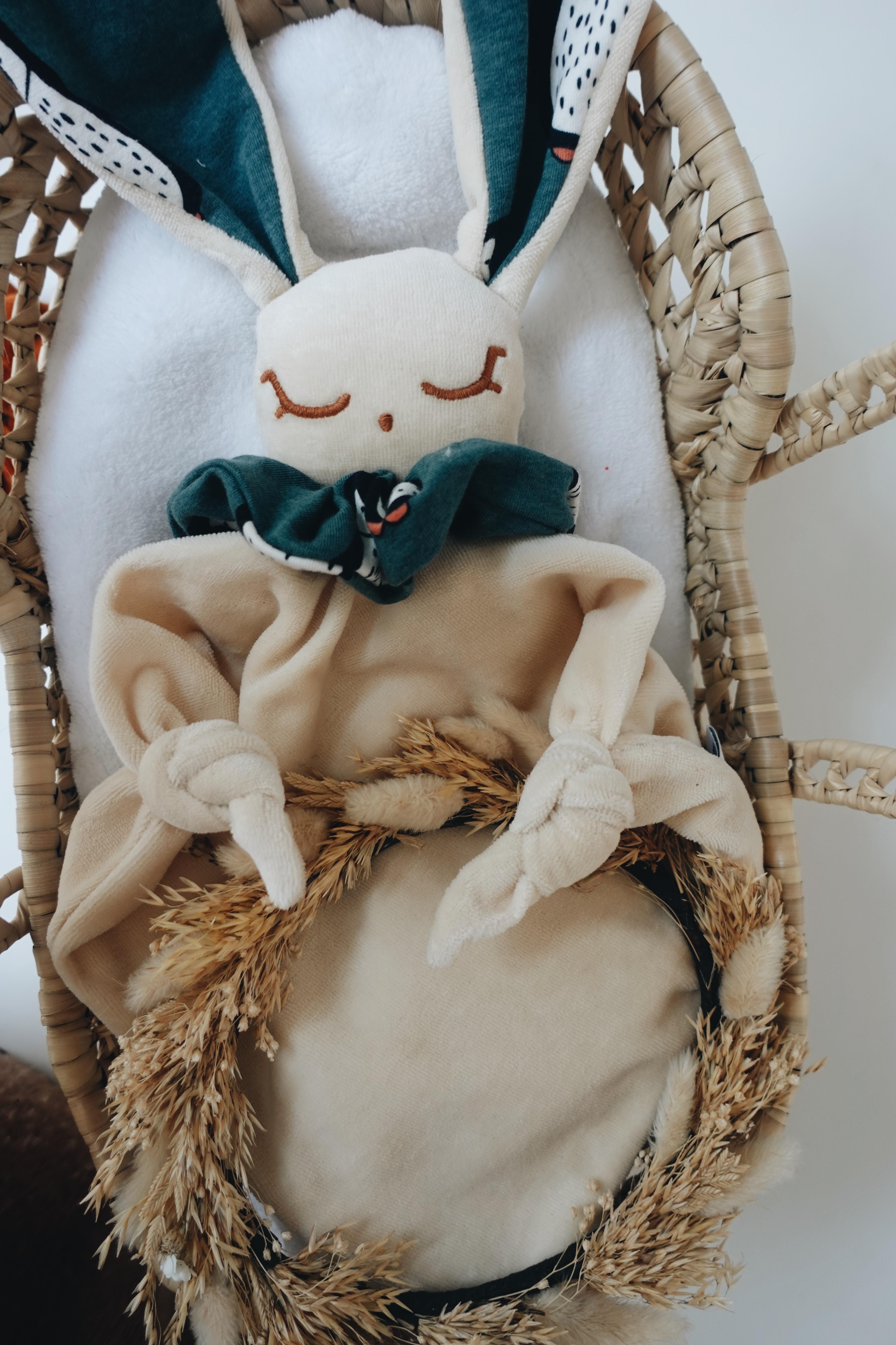 Doudou Velours Gaufrette - Pingouins