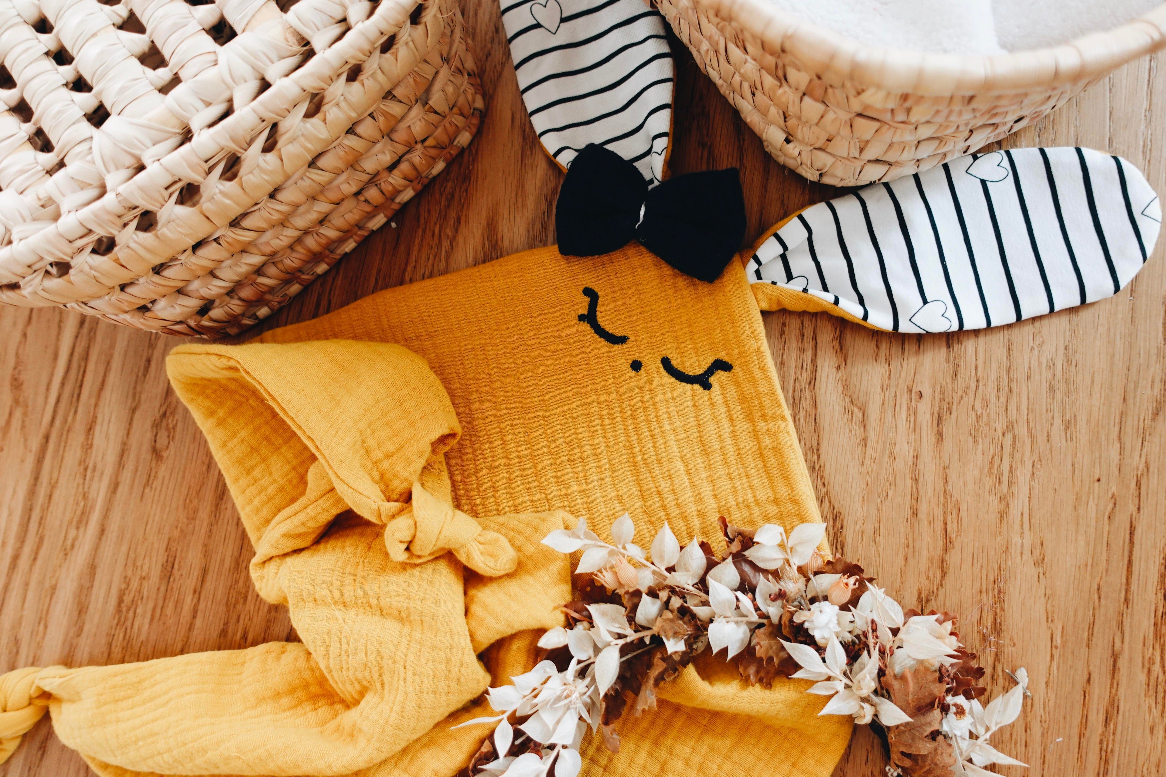 PROTOTYPE - Doudou Lange Cocooning Noeuds - Changing Hearts