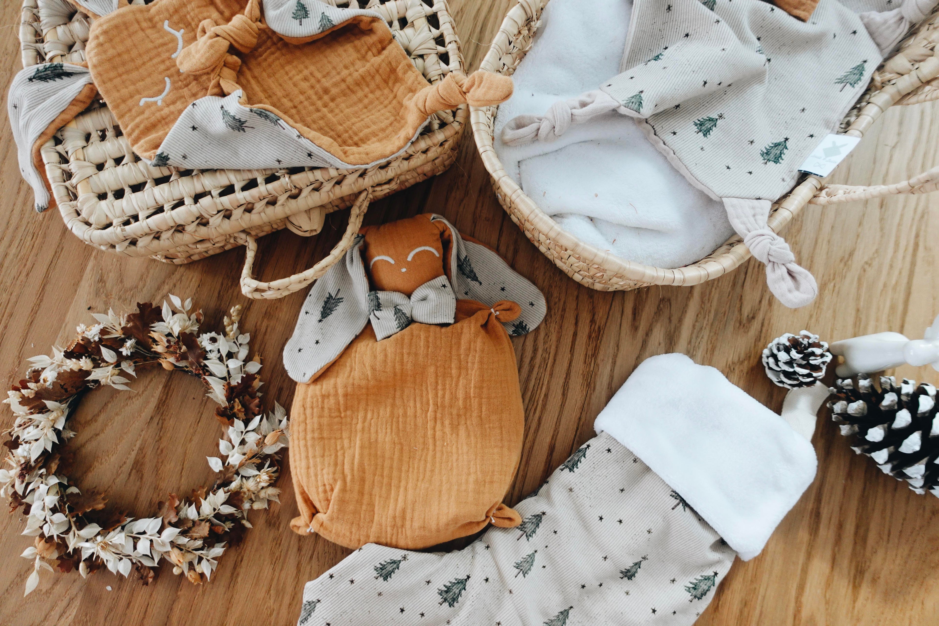 Bouillotte noyaux de cerise Lange - Sapin