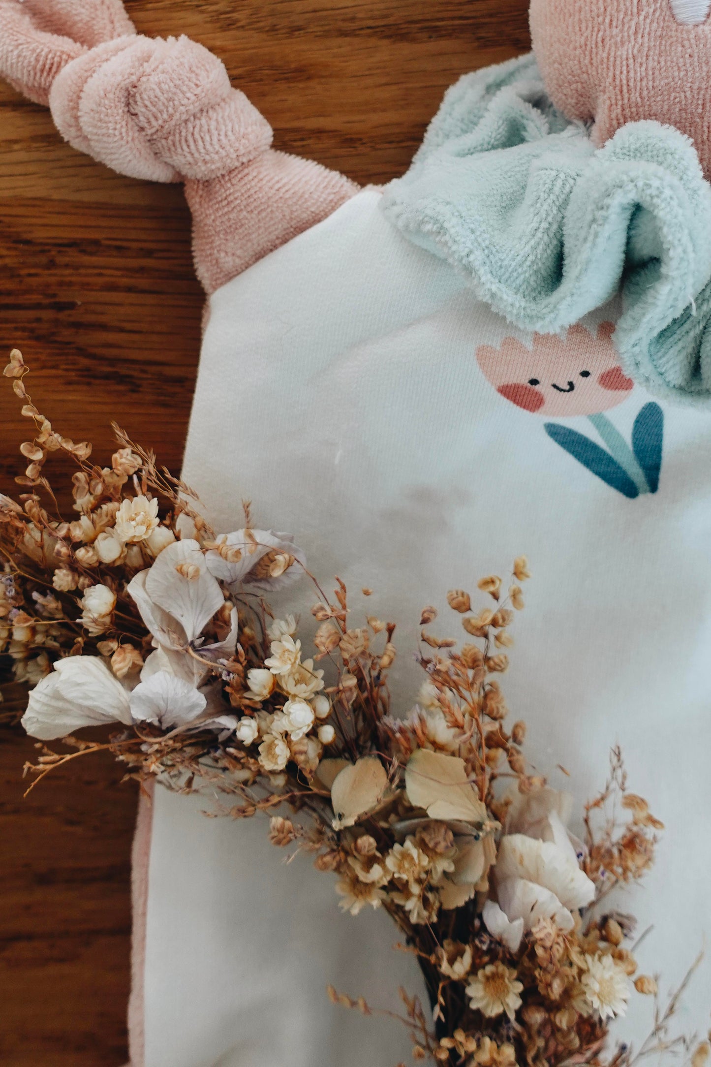 Doudou Velours Chouchou - Happy Tulips