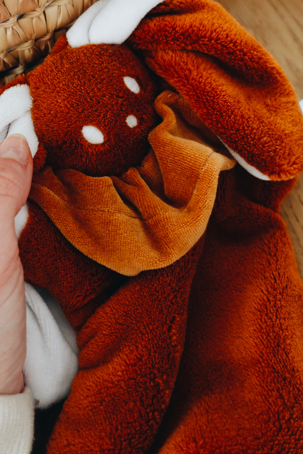 PROTOTYPE - Doudou Toudoux Blanc/Caramel