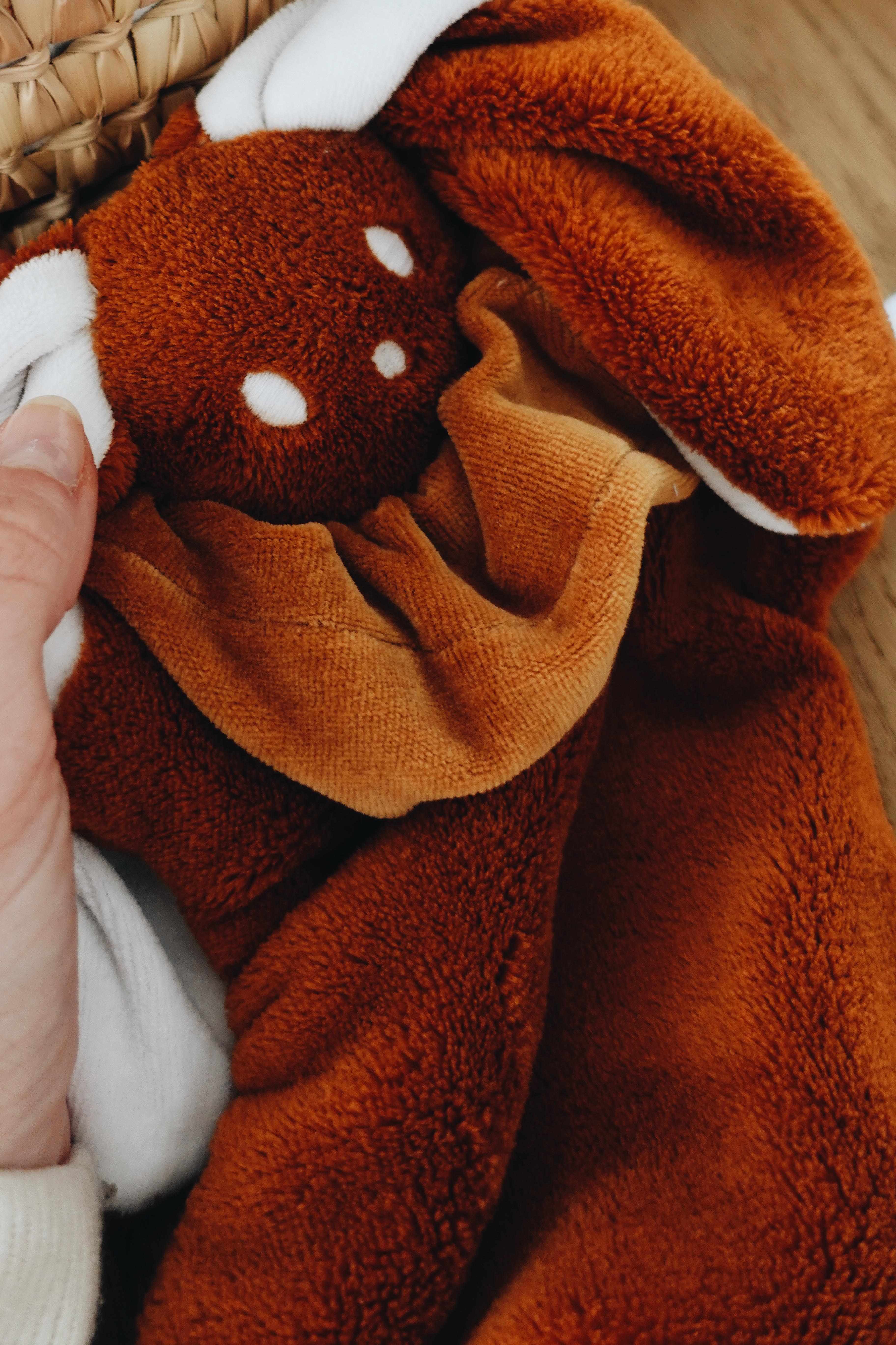 PROTOTYPE - Doudou Toudoux Blanc/Caramel