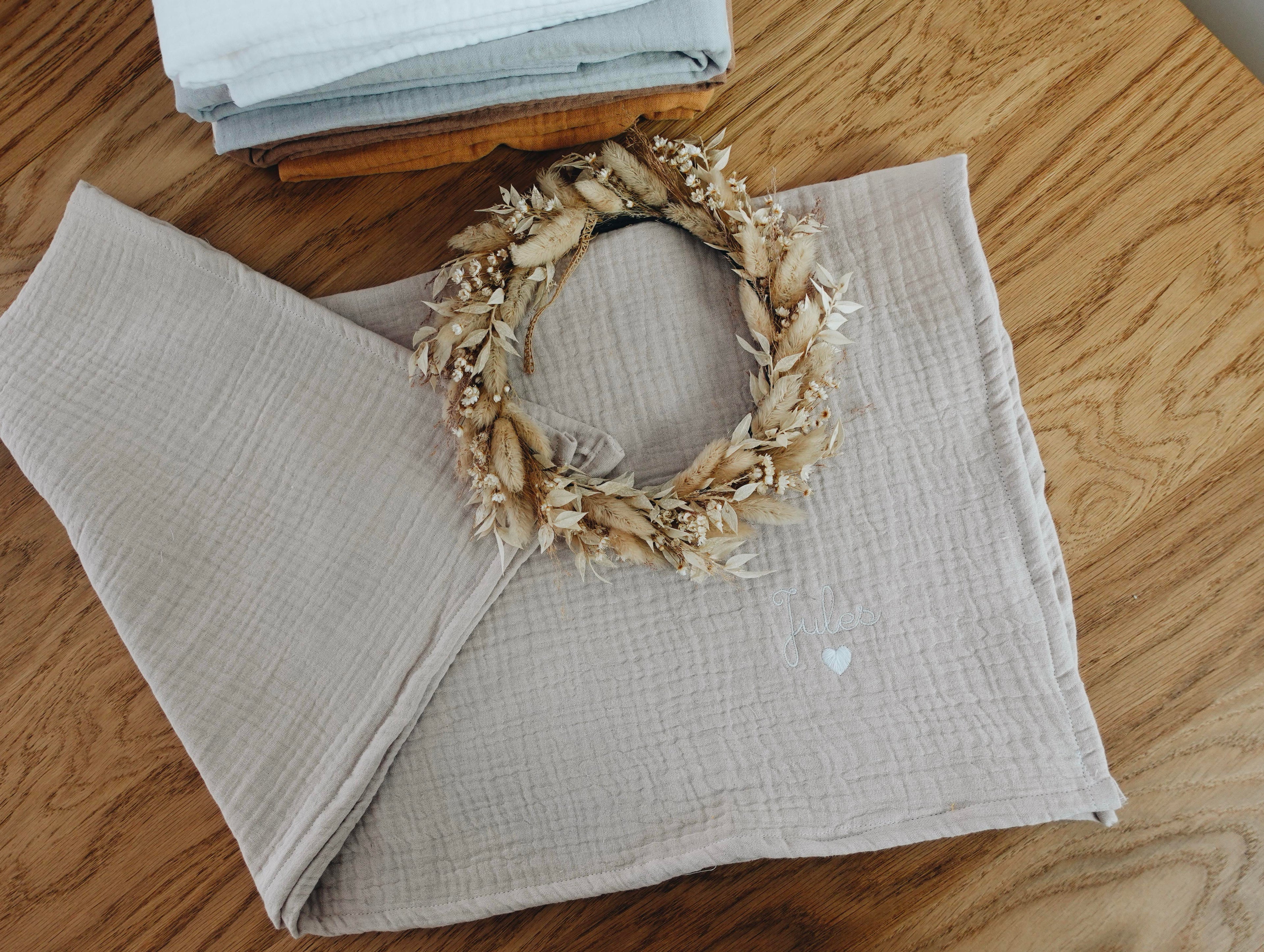 Lange Brodé Personnalisé