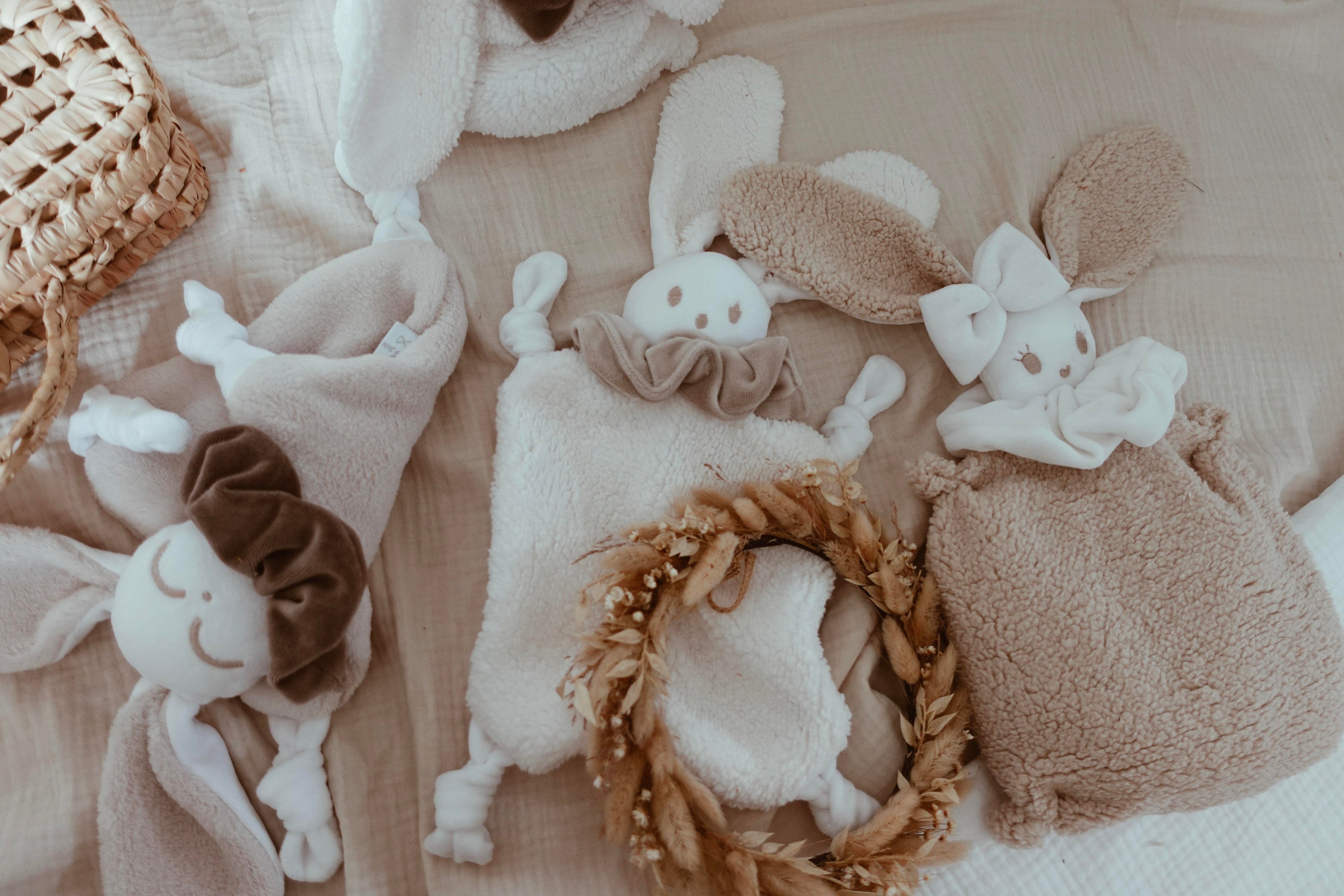 Bouillotte noyaux de cerise moumoute Pure - Épaisse Cappuccino