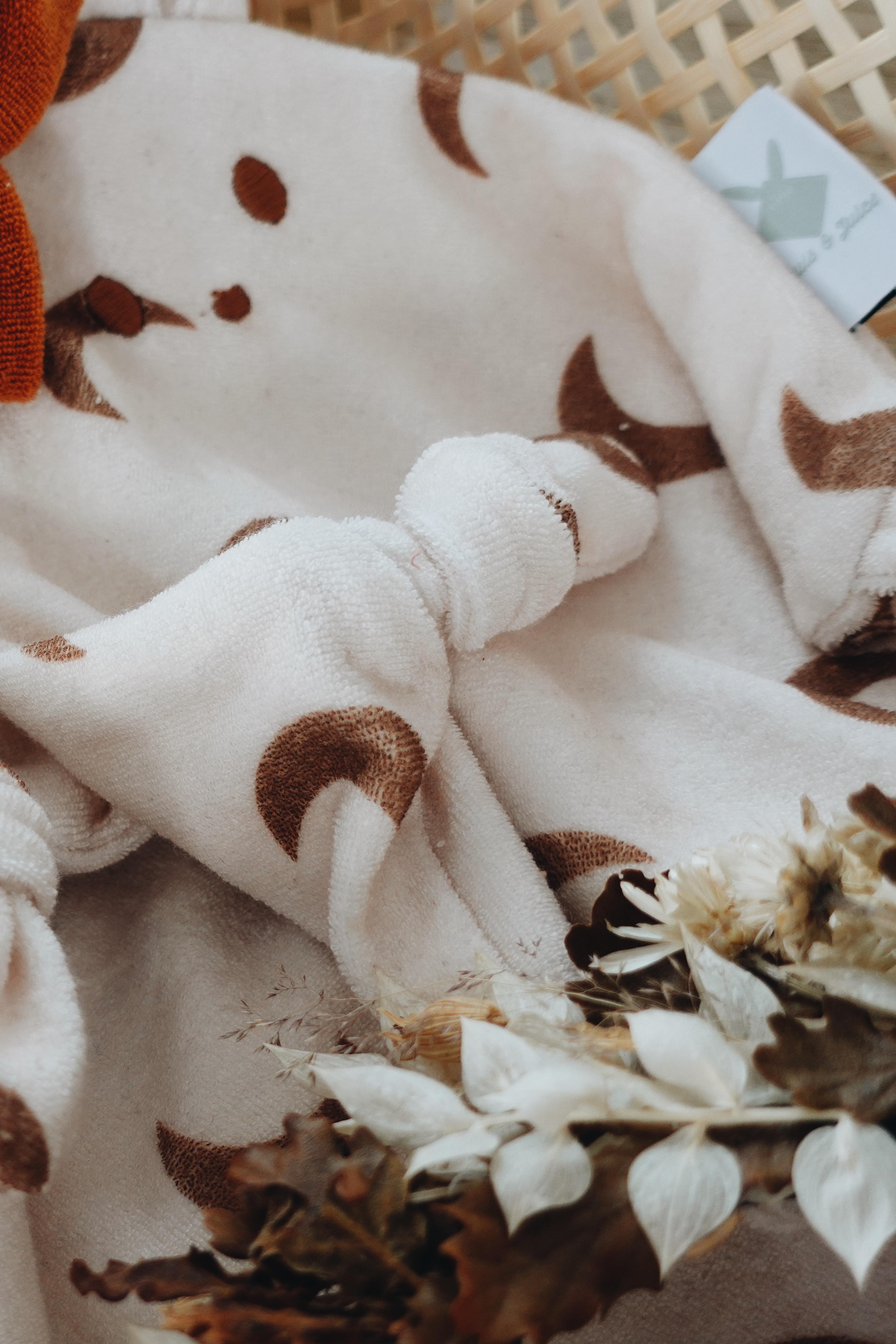 Doudou Eponge Mini Noeuds - Camel Moon