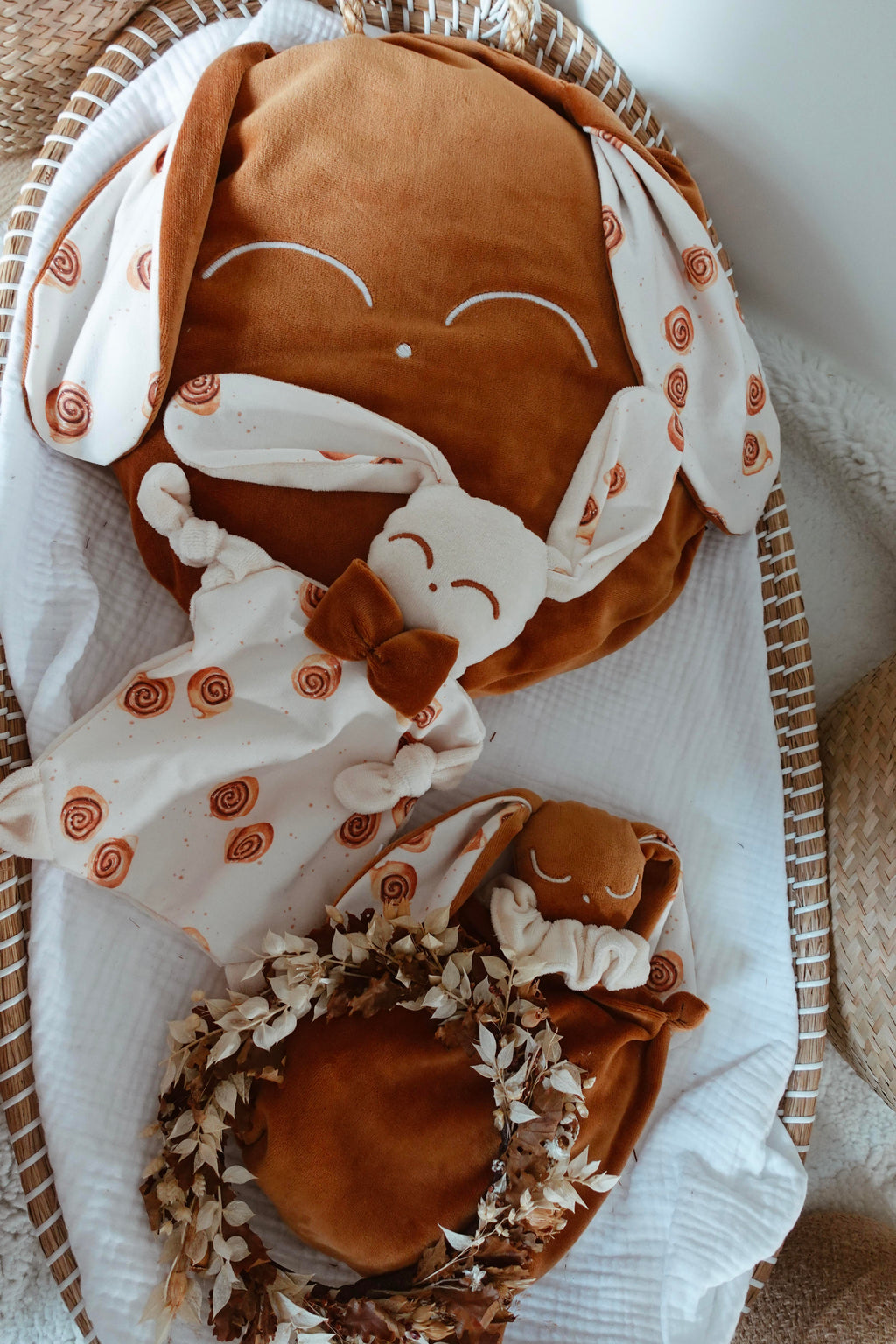 Doudou Velours Chouchou - Cinnamon Rolls