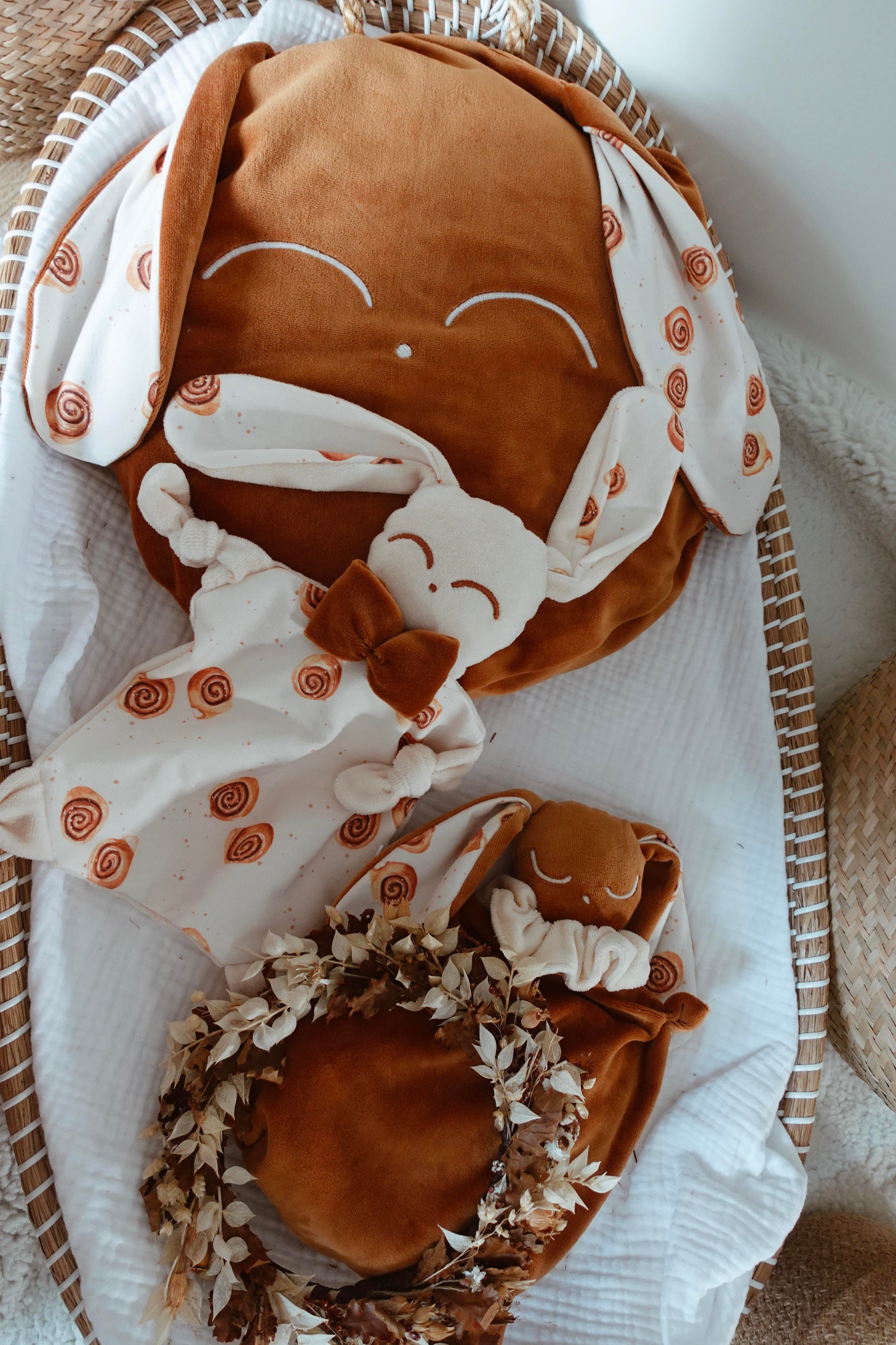 Bouillotte noyaux de cerise Velours - Cinnamon Rolls