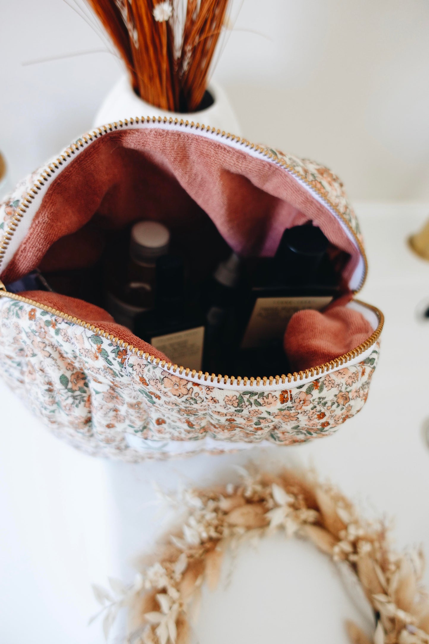 PROTOTYPE - Trousse de Toilette - Fleurs - Mamans