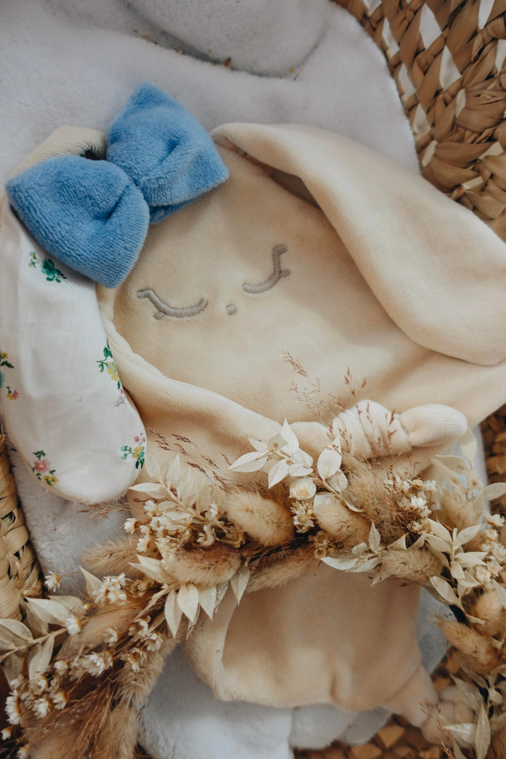 PROTOTYPE - Doudou Velours Mini Noeuds - Posy