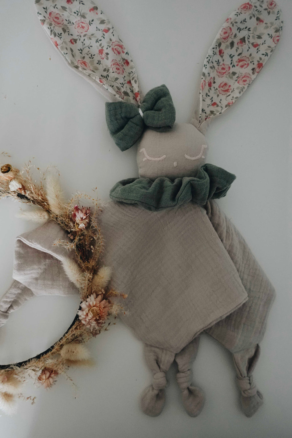 Doudou Lange Câlin Noeuds - Pomponella