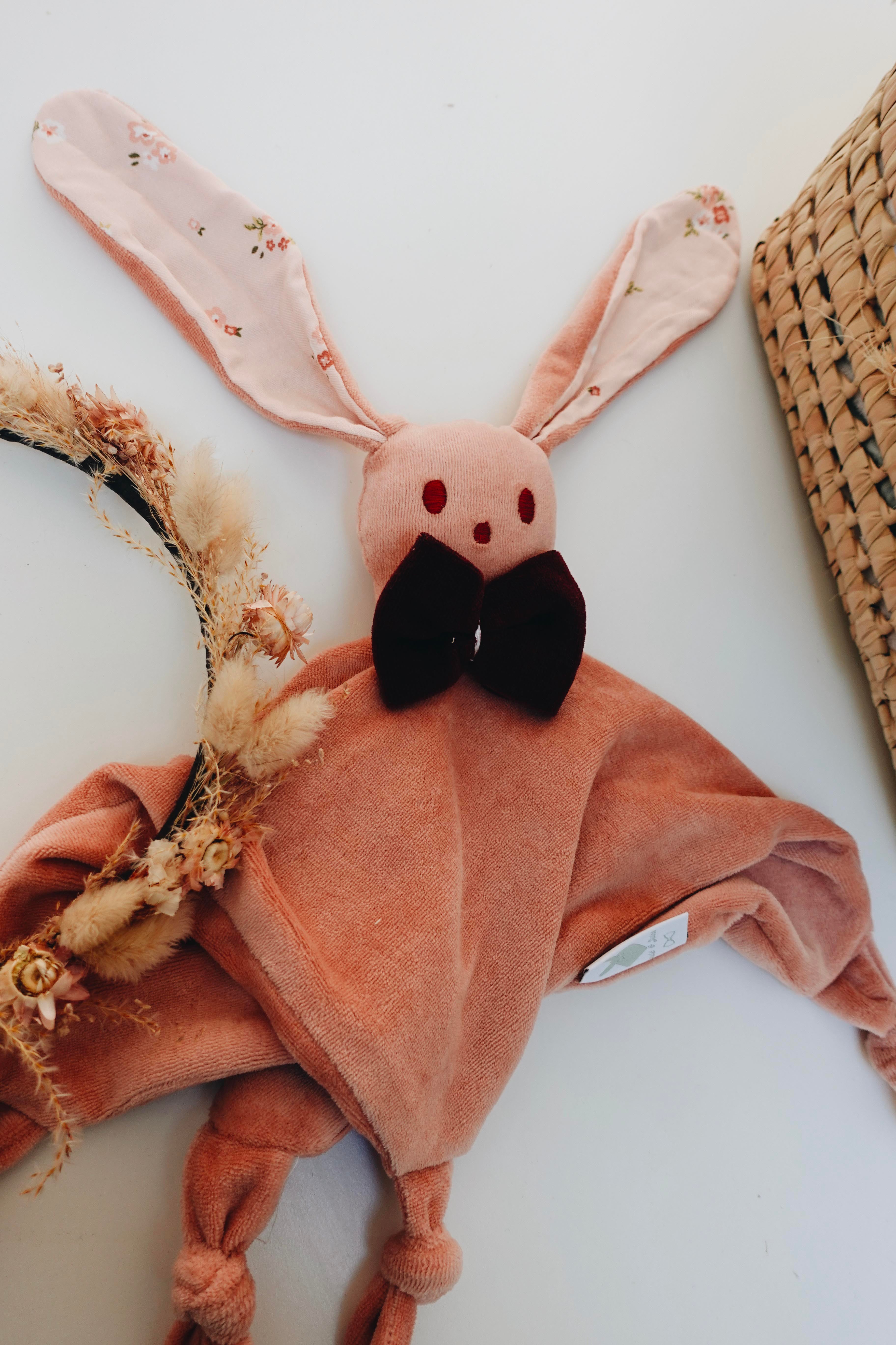 Doudou Velours Câlin Noeuds - Poésie