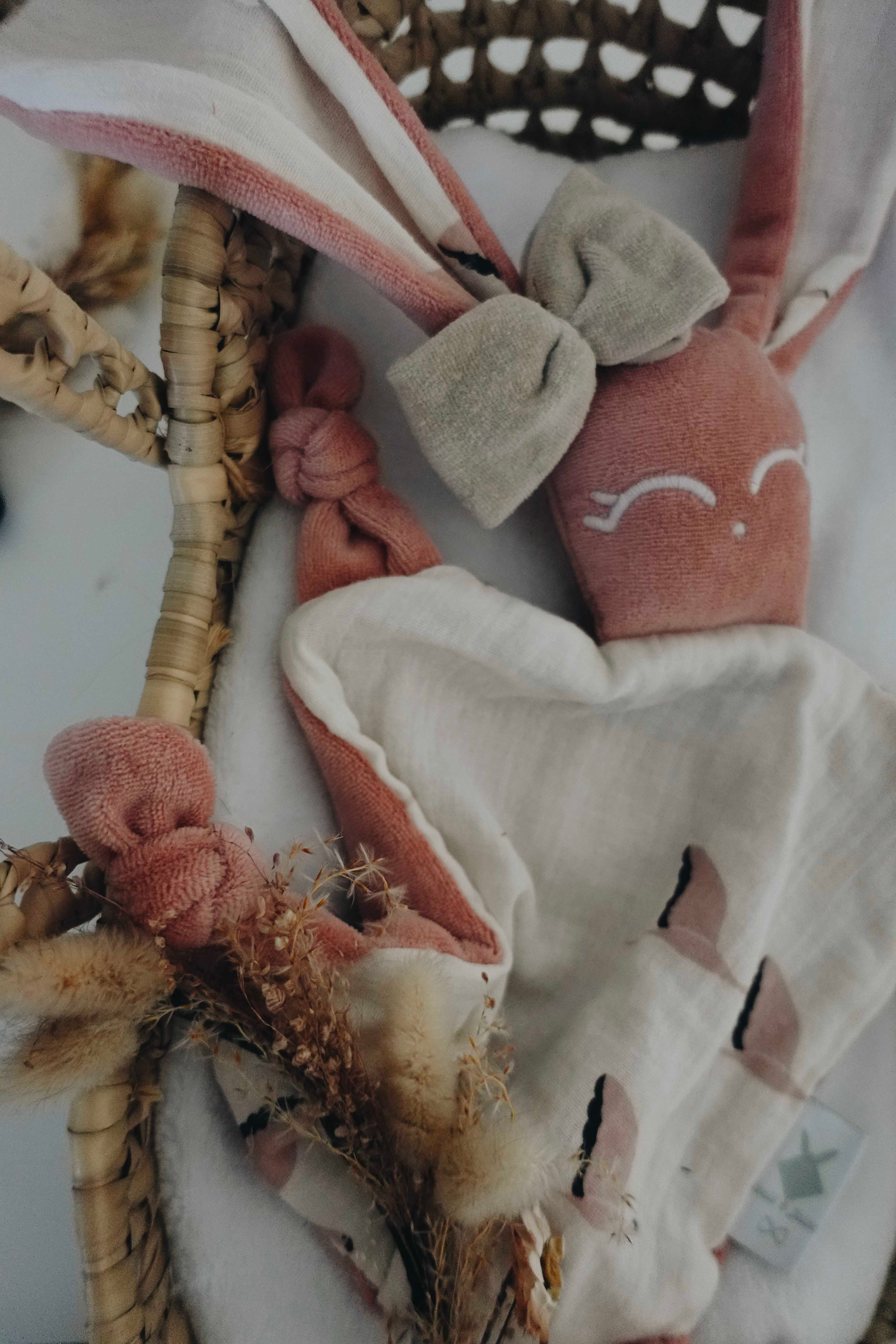 Doudou Velours Chouchou – Flamands Rose