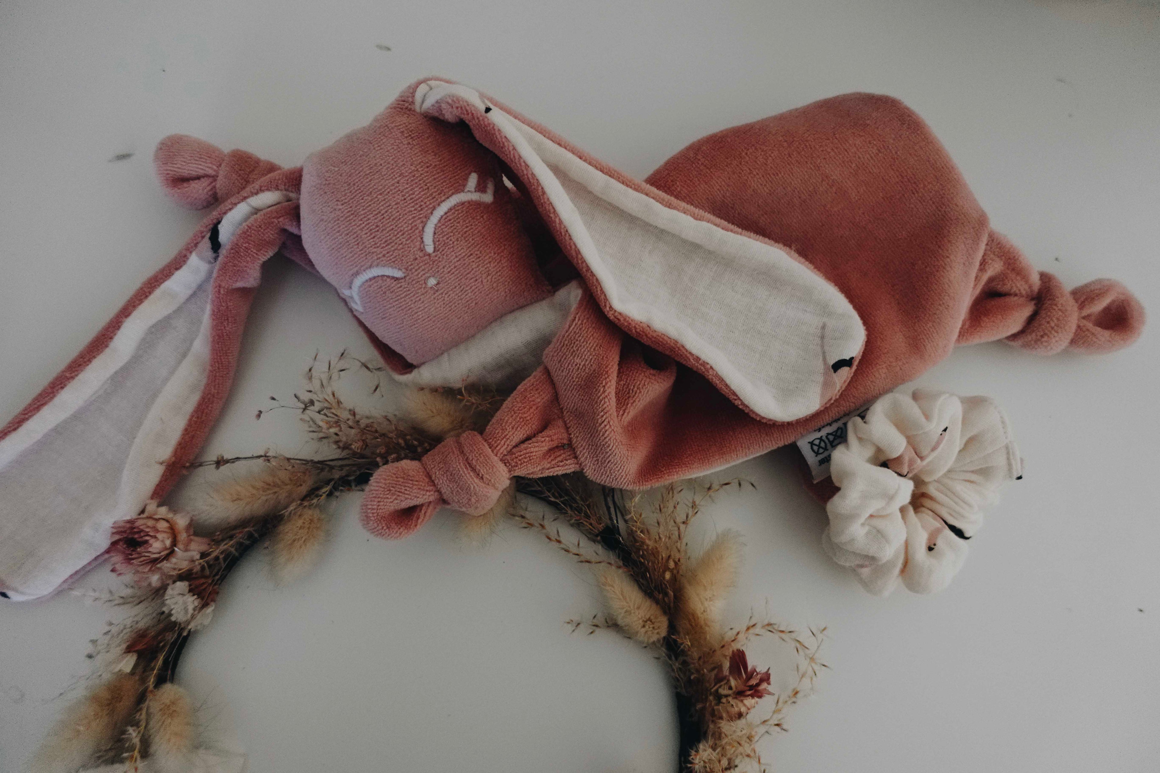 Doudou Velours Chouchou – Flamands Rose