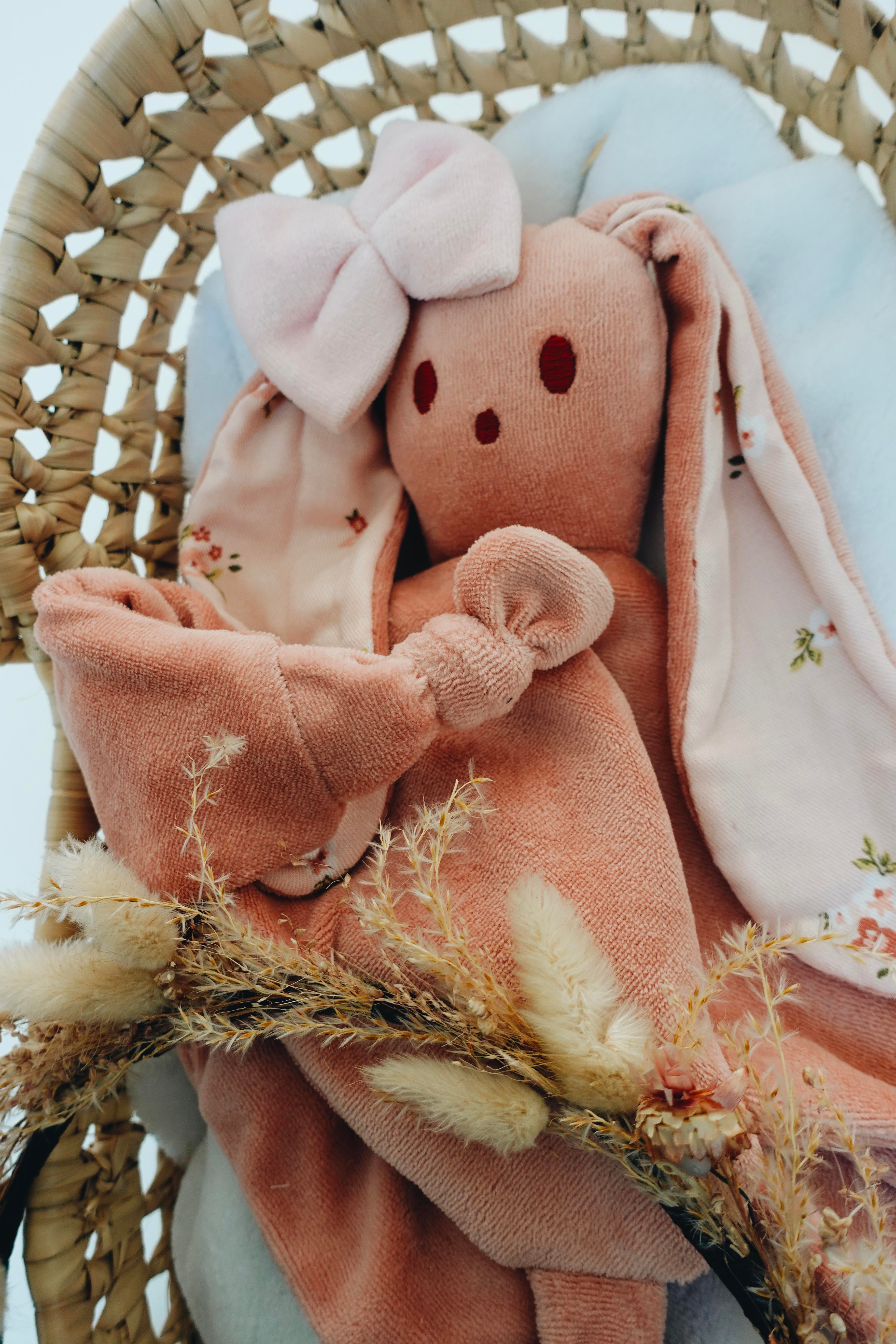 Doudou Velours Câlin Noeuds - Poésie