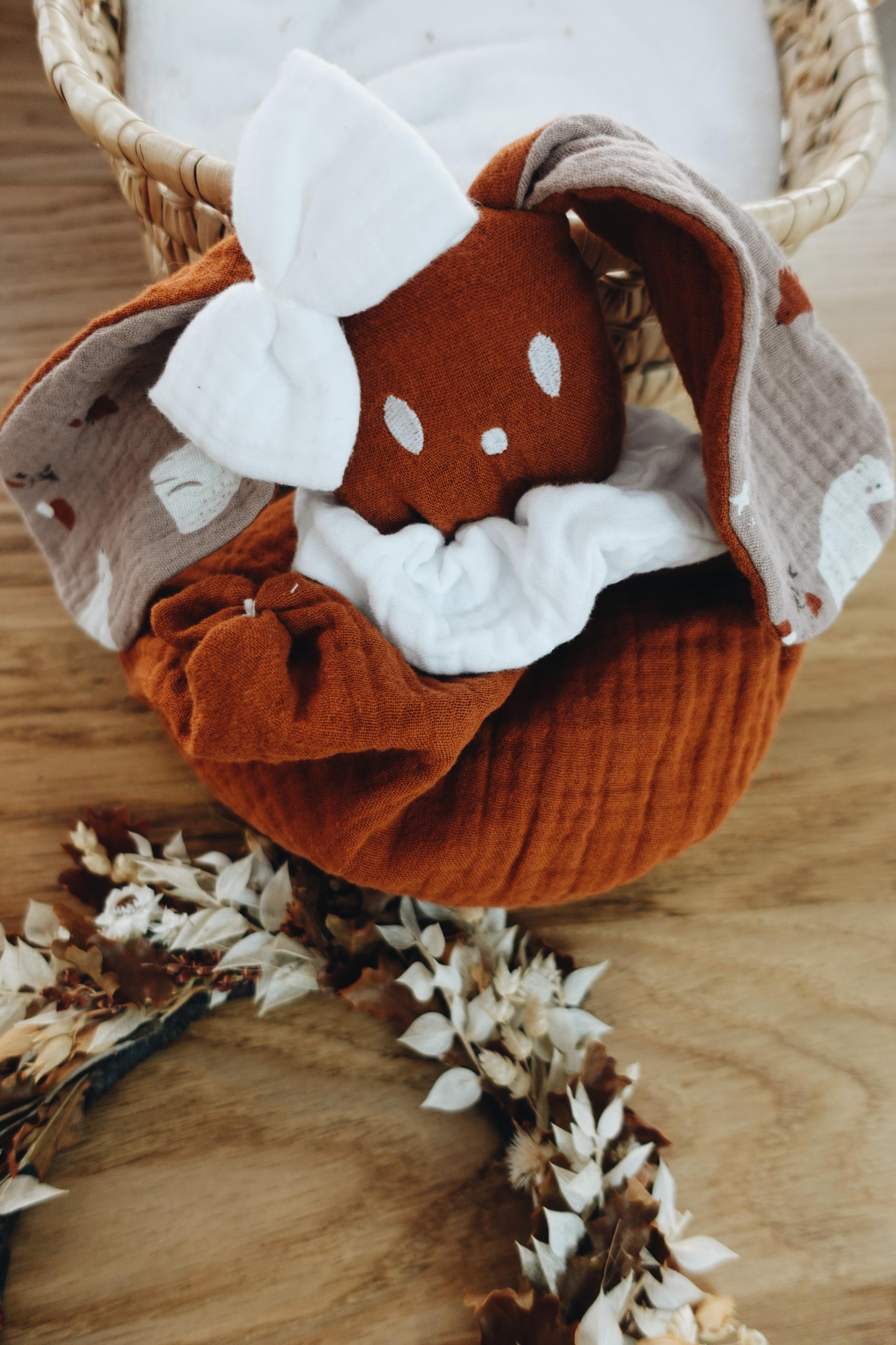 PROTOTYPE - Bouillotte noyaux de cerise Lange - Mocha Bears