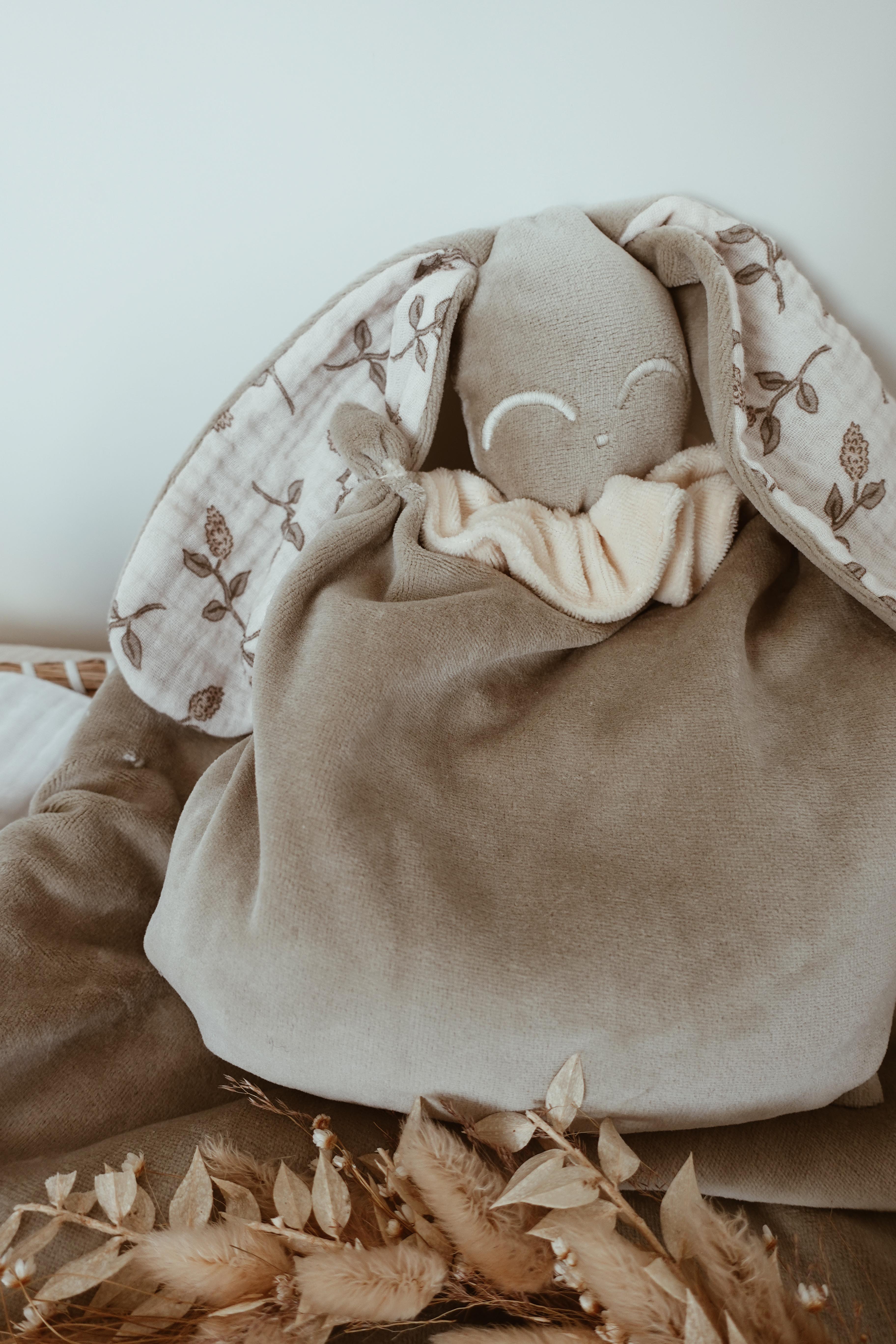 Bouillotte noyaux de cerise Velours - Simple Flowers