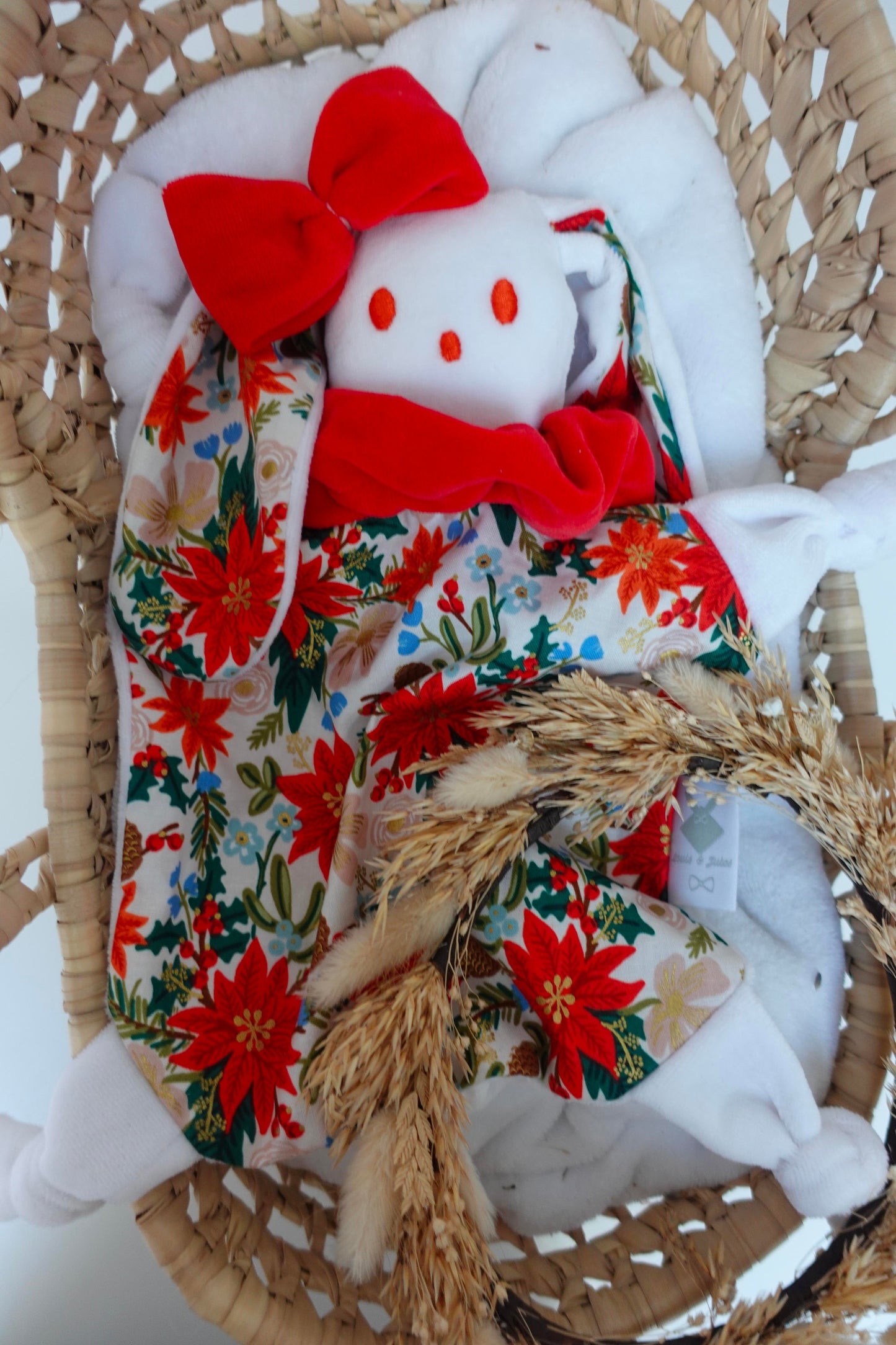 PROTOTYPE - Doudou Lange Chouchou – Poinsettia