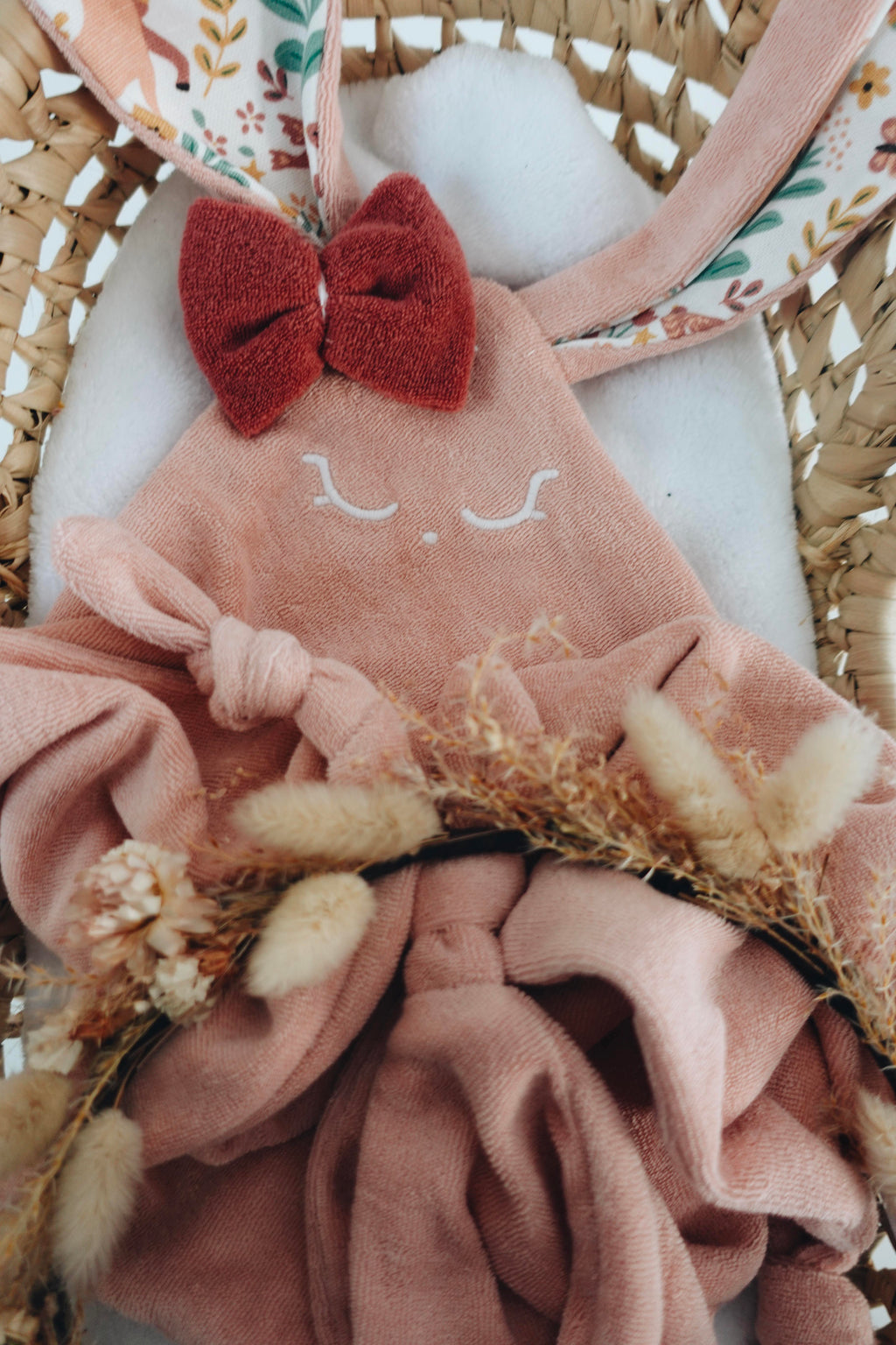 Doudou Eponge Cocooning Noeuds - Licorne