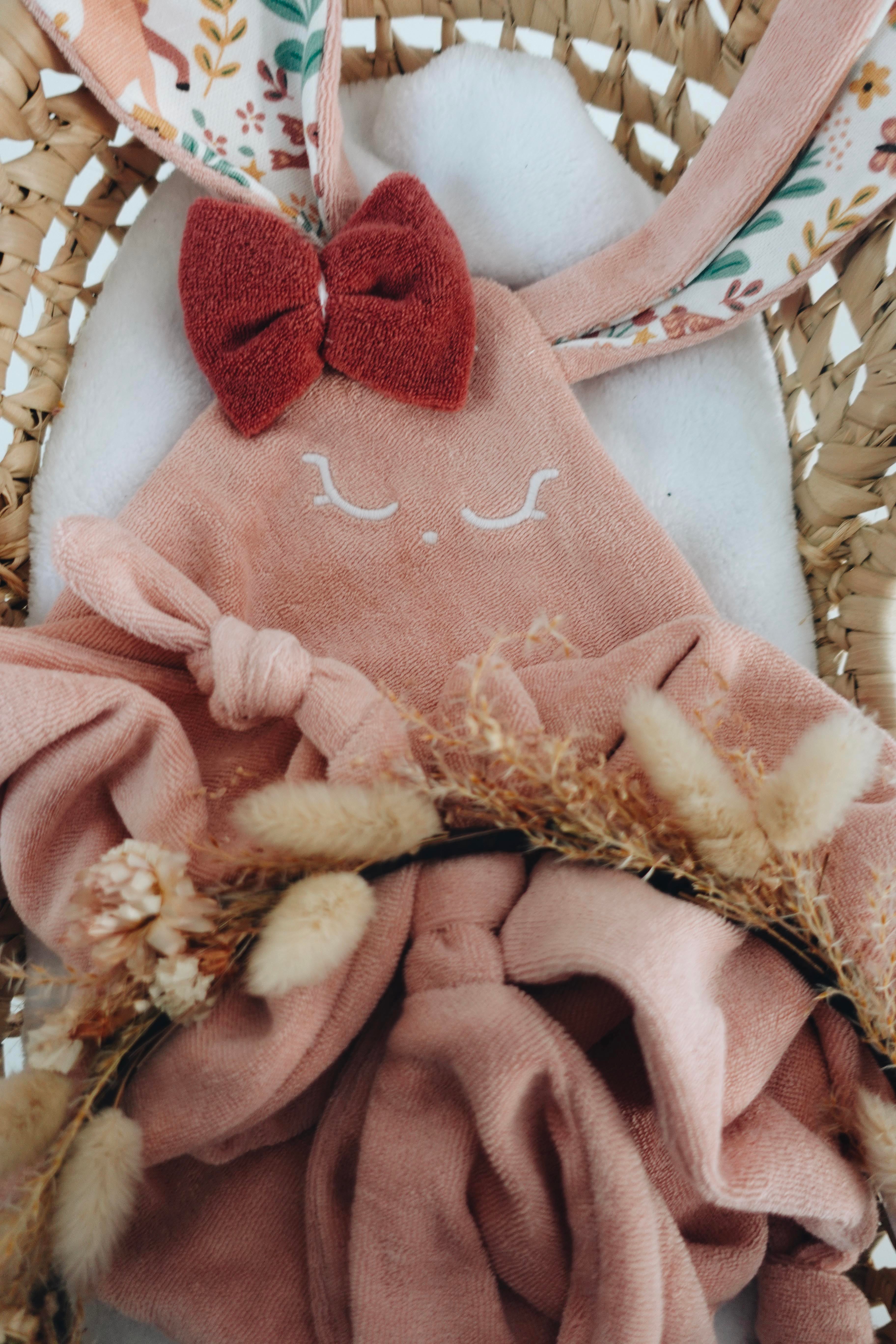 Doudou Eponge Cocooning Noeuds - Licorne