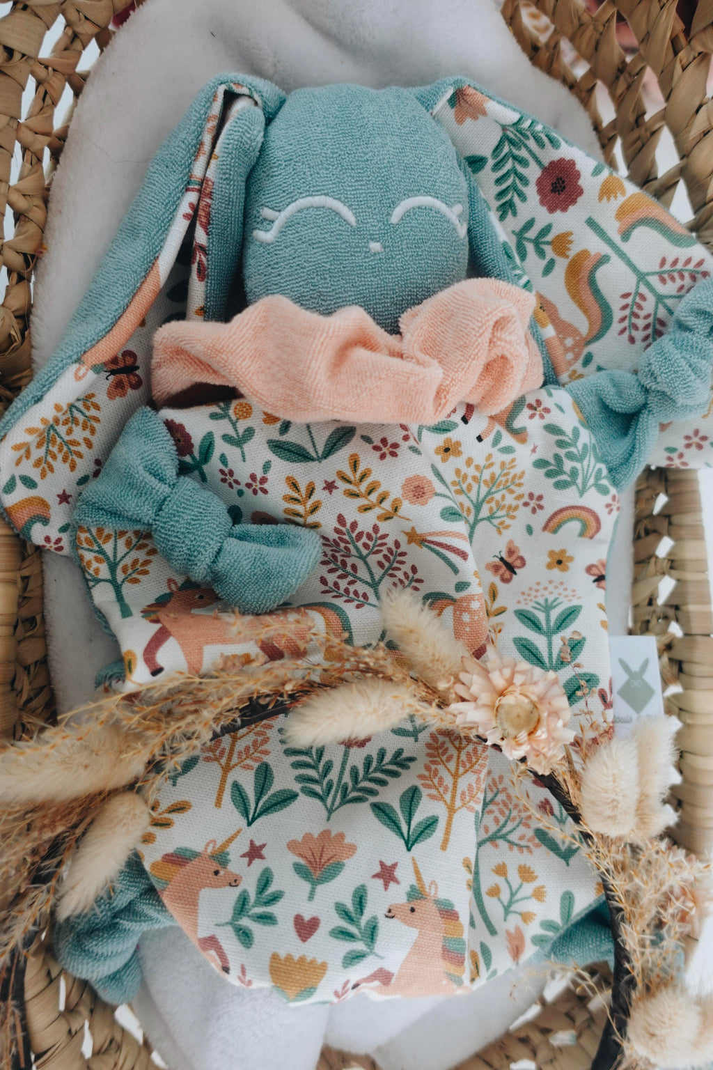 Doudou Eponge Chouchou – Licorne