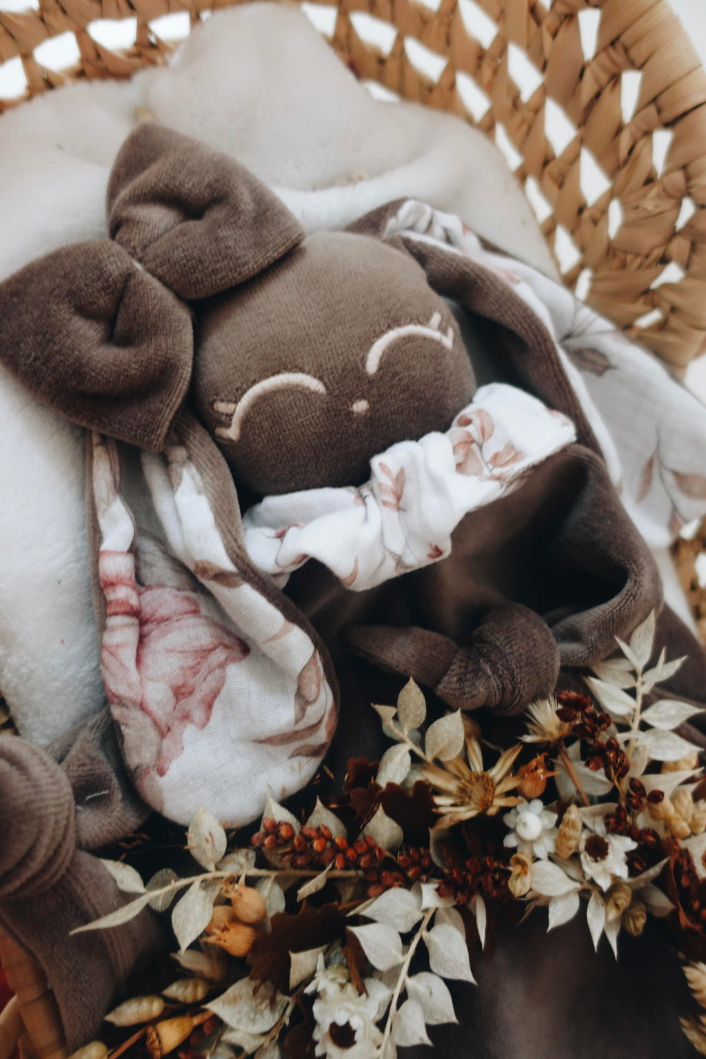 Doudou Velours Gaufrette - Sweet Bunny