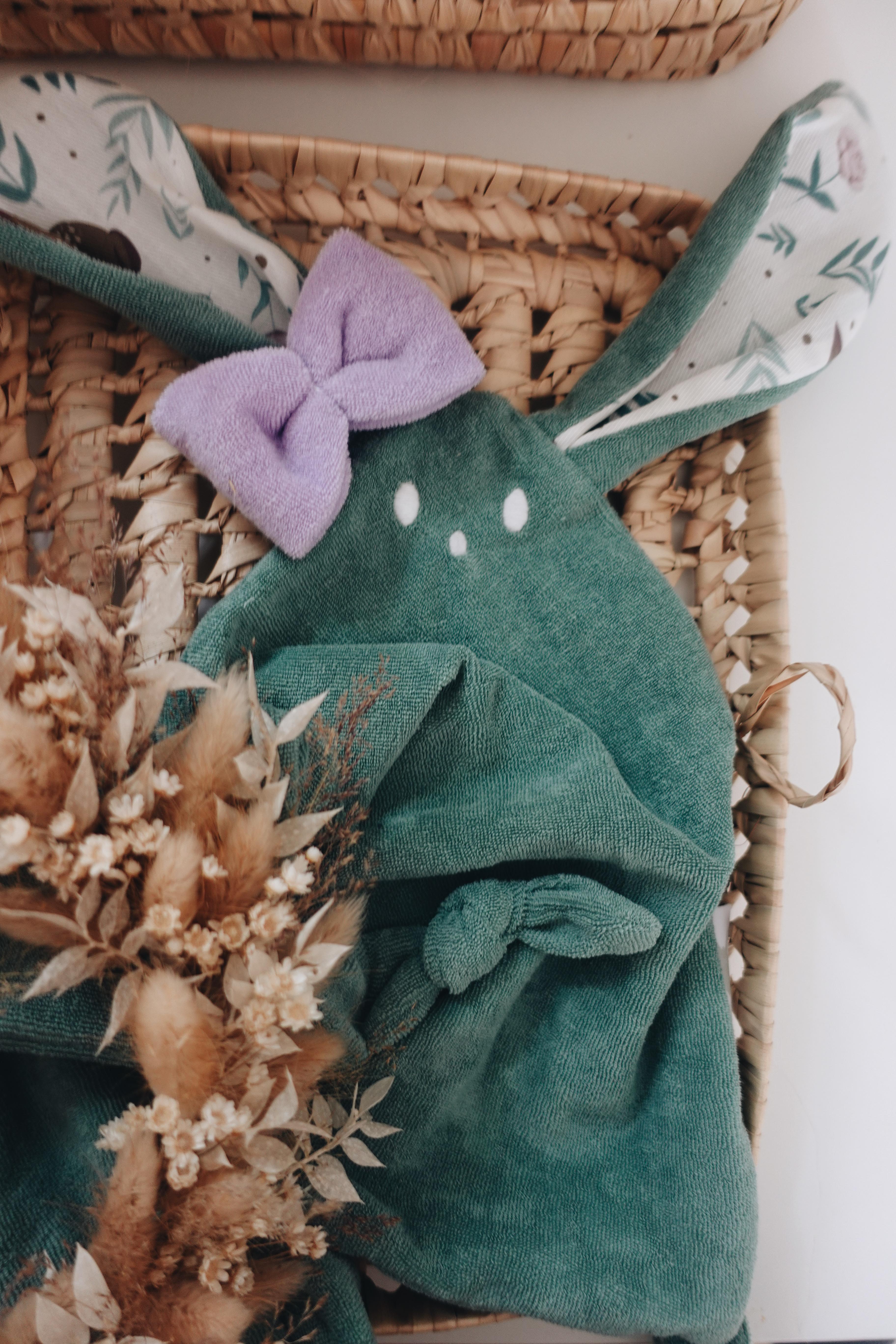 Doudou Eponge Classique Noeuds - La Biche aux Pivoines