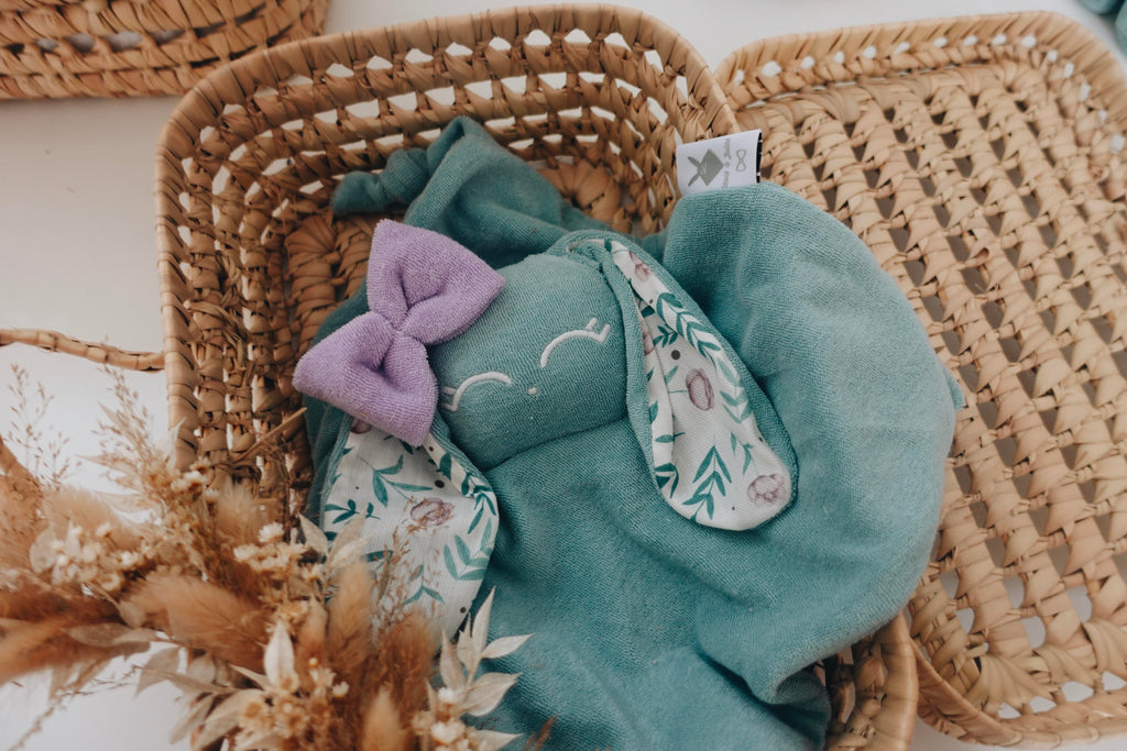 Doudou Eponge Câlin Noeuds - La Biche aux Pivoines