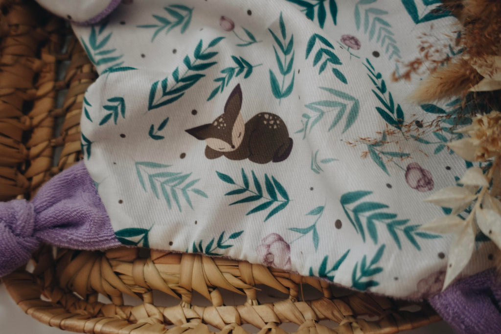 Doudou Eponge Chouchou – La Biche aux Pivoines