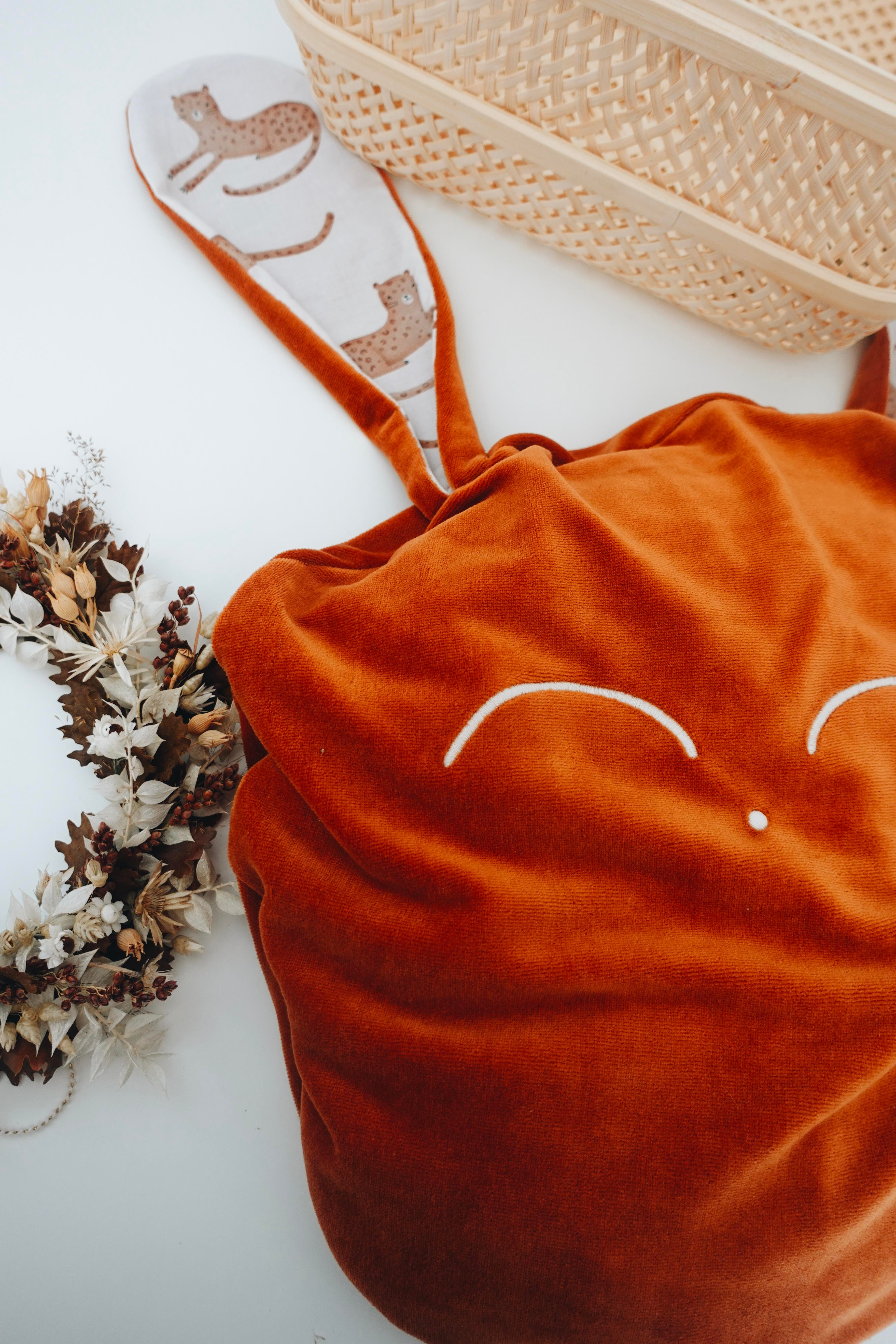 Petit Coussin Velours - Panthère