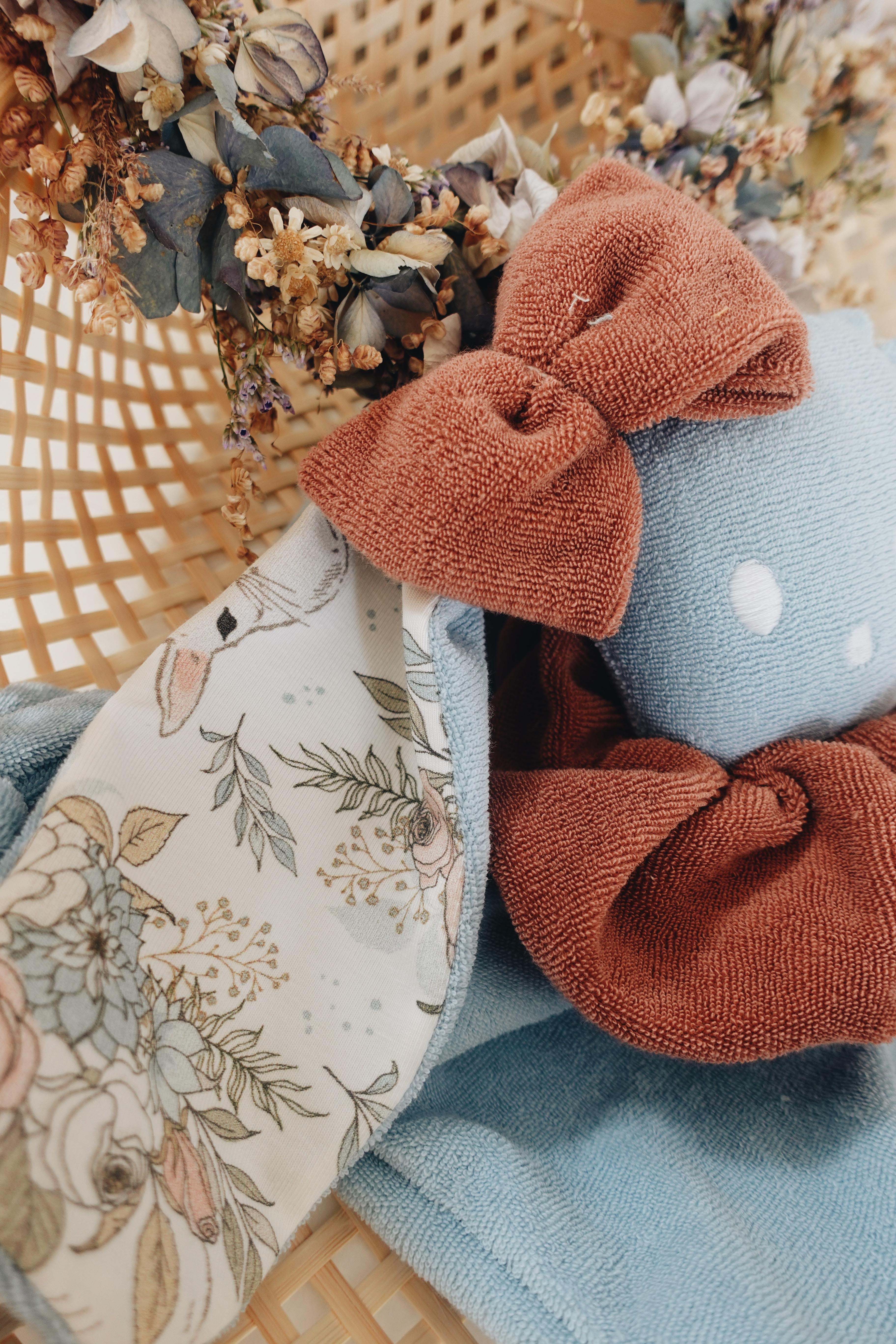PROTOTYPE - Doudou Eponge Câlin Noeuds - Garden Bunnies
