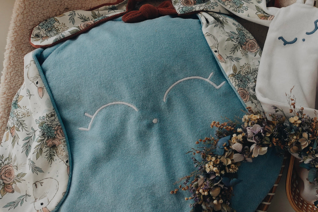 Petit Coussin Eponge - Garden Bunnies