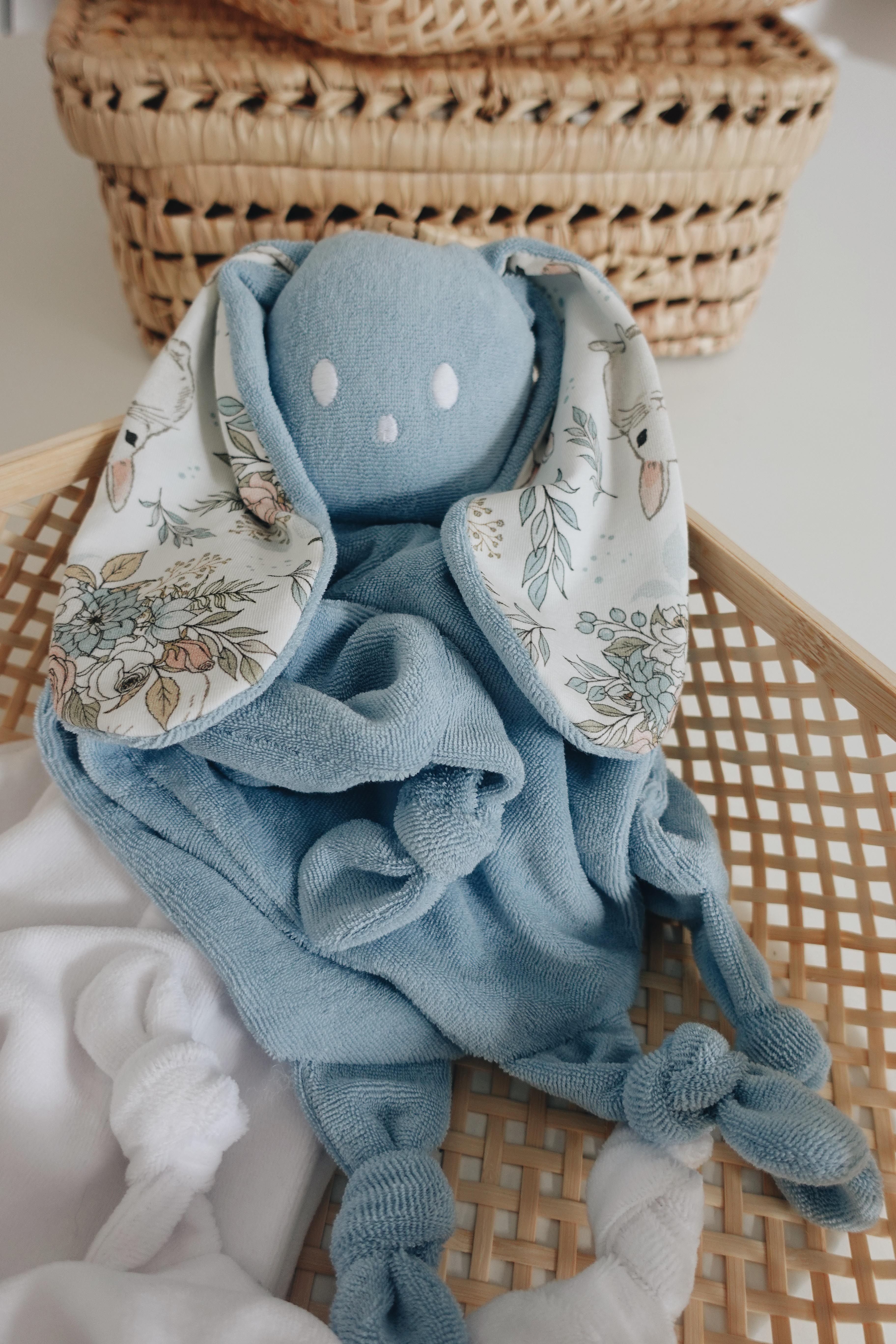 PROTOTYPE - Doudou Eponge Câlin Noeuds - Garden Bunnies