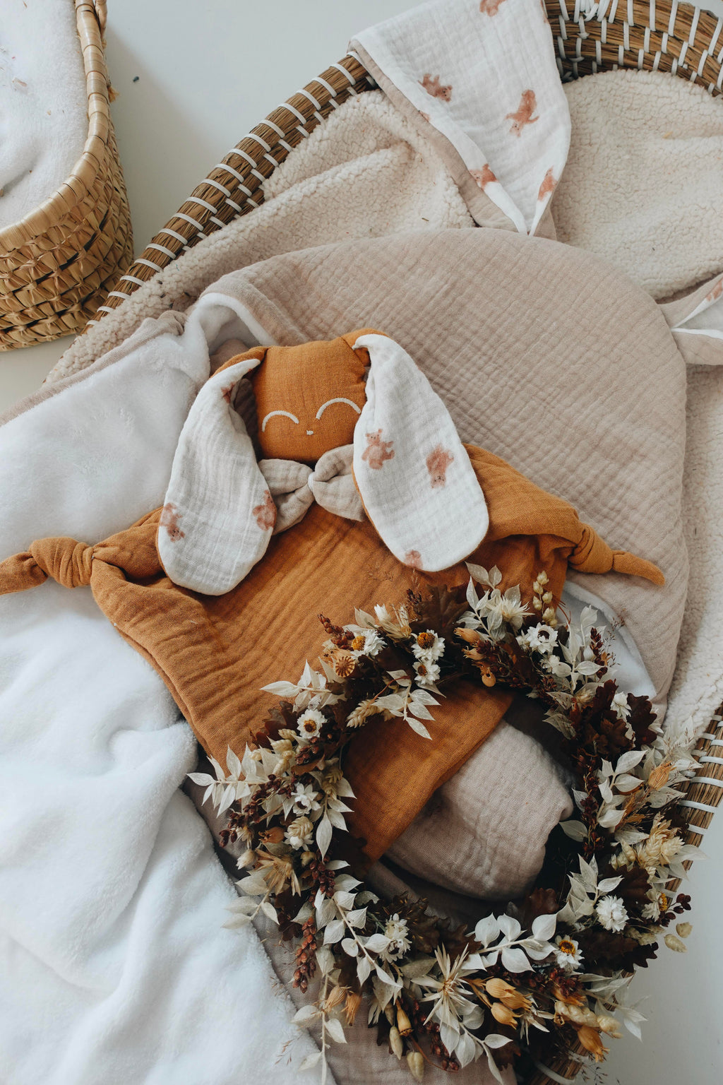 Doudou lange Gaufrette - Teddy Bear
