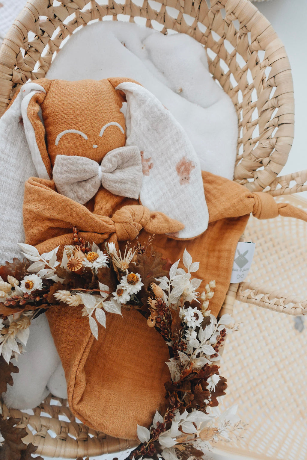 Doudou lange Gaufrette - Teddy Bear
