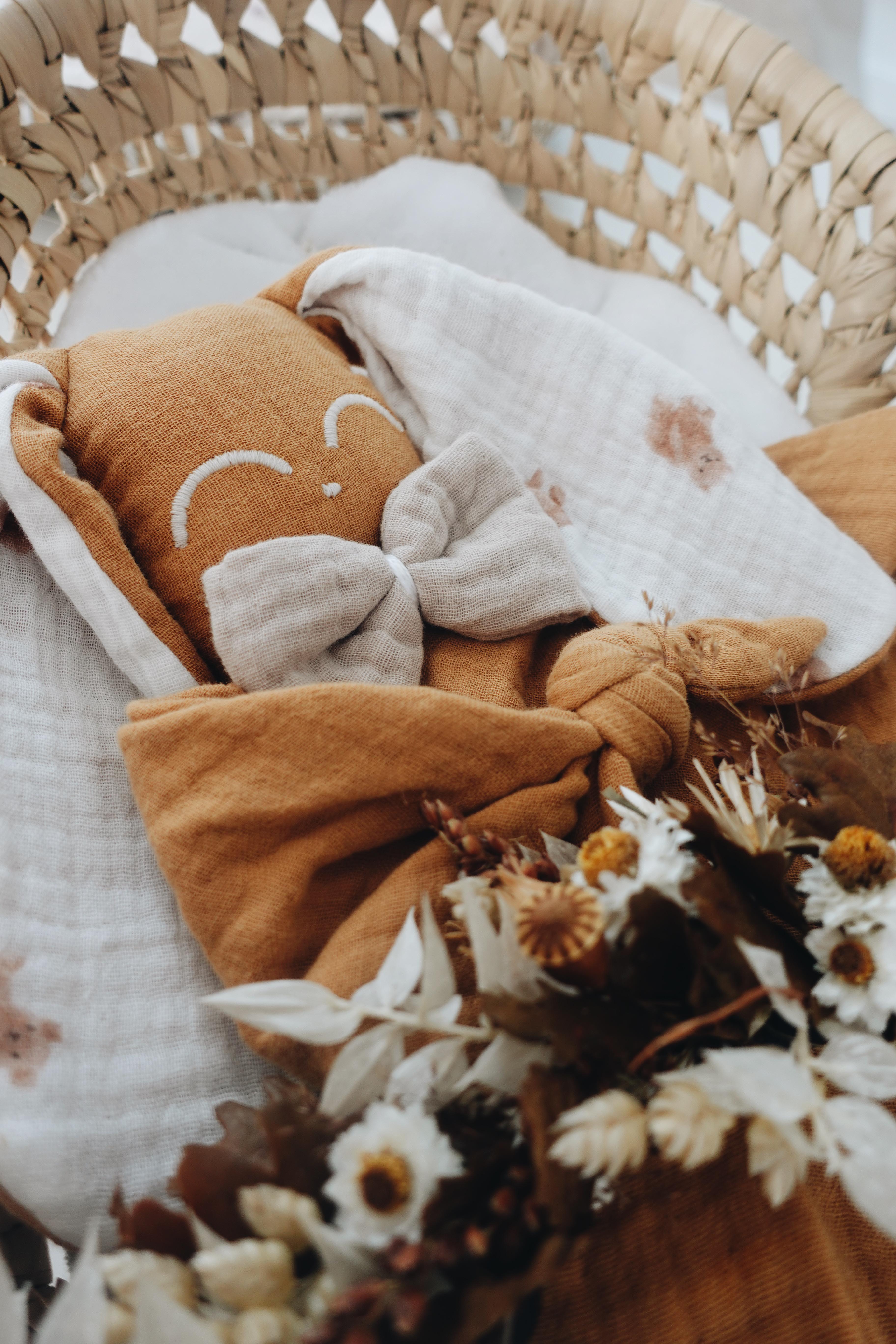 Doudou lange Gaufrette - Teddy Bear
