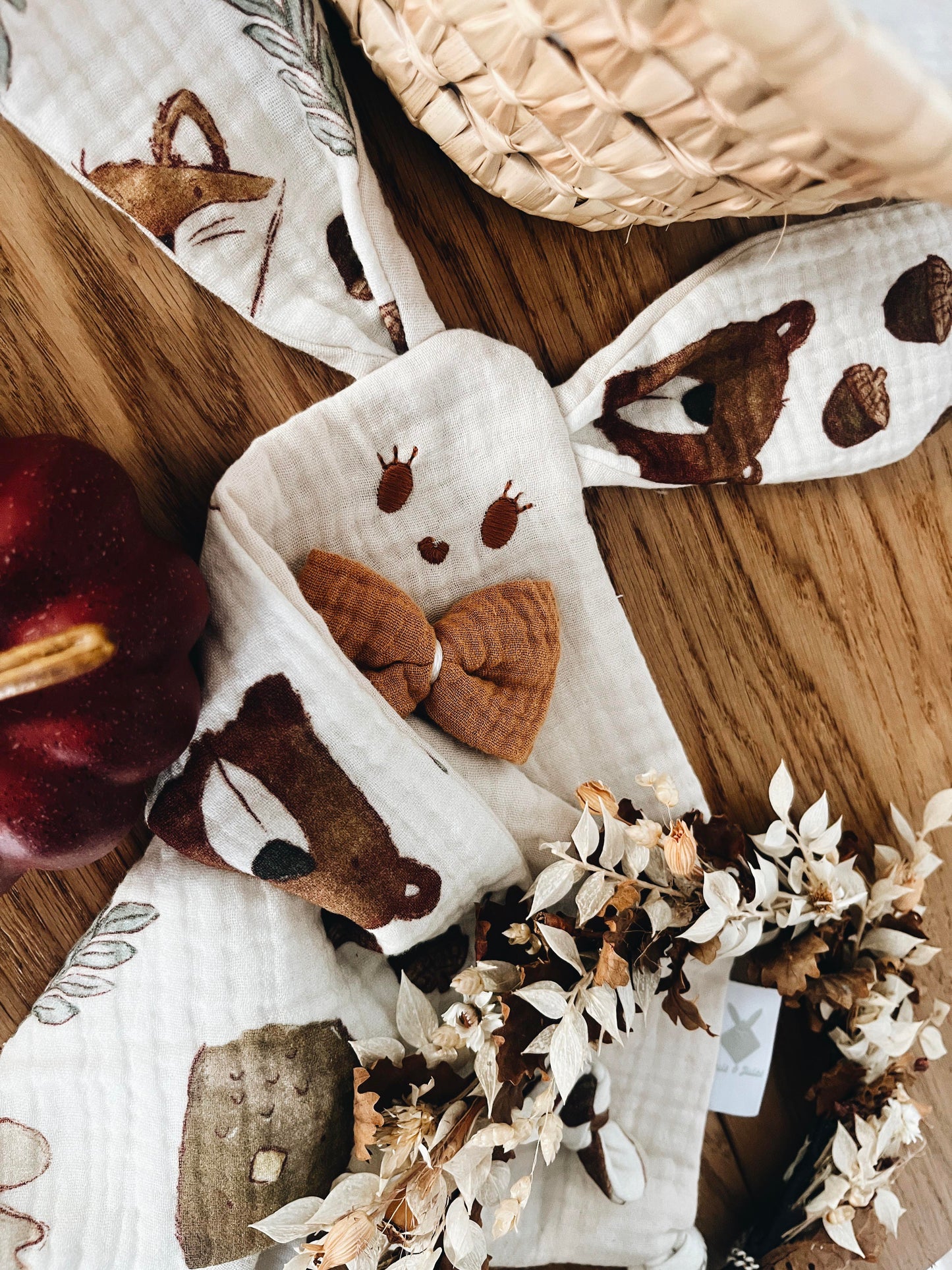 Doudou lange Classique Noeuds - Cream