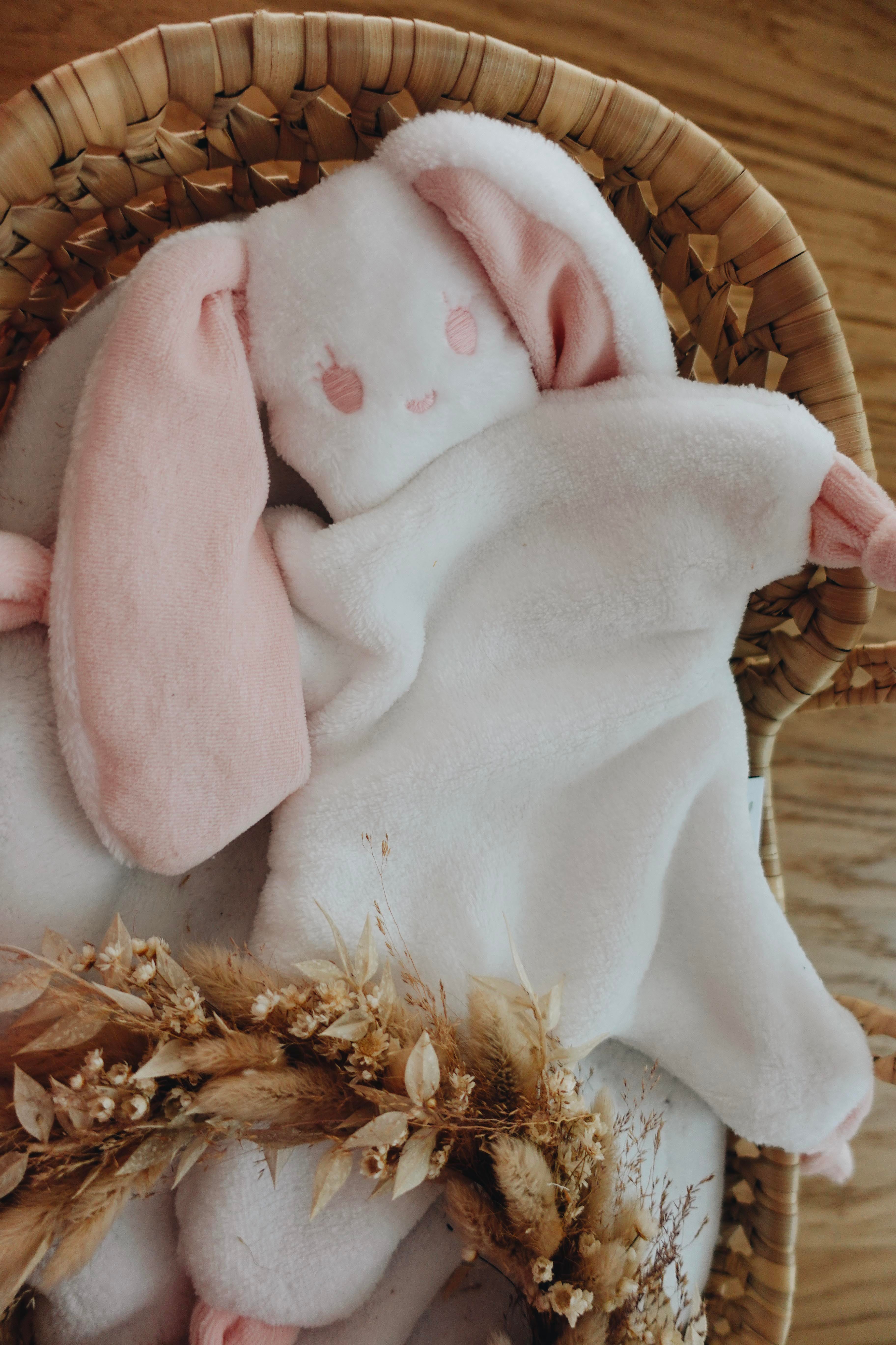 Doudou Toudoux Chamallow/Blanc