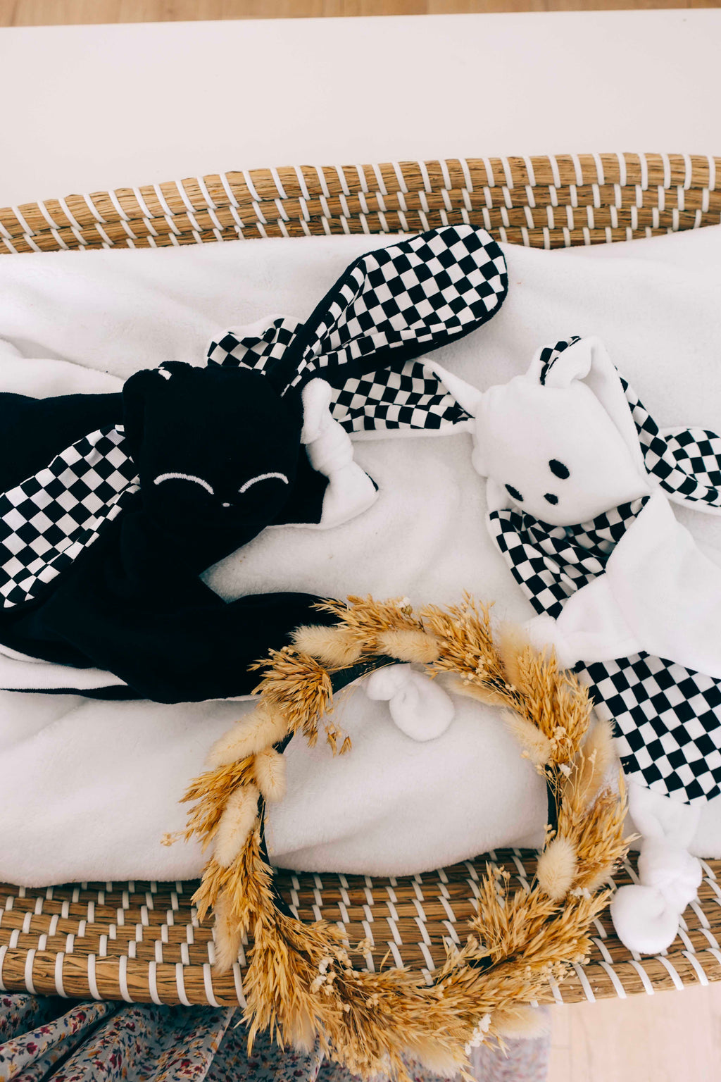 Doudou Velours Chouchou – Chessboard