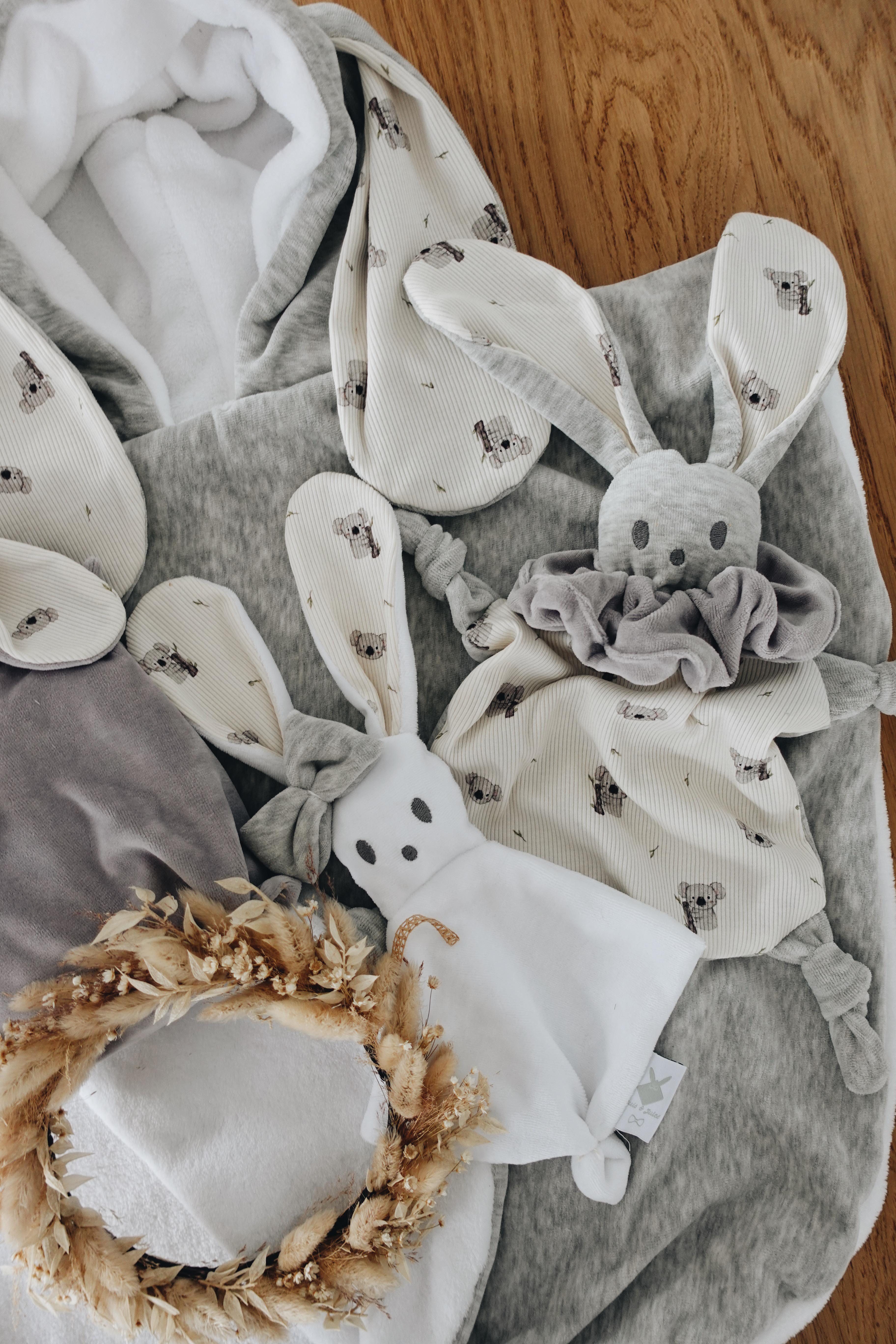 PROTOTYPE - Poncho Velours - Cute Koalas