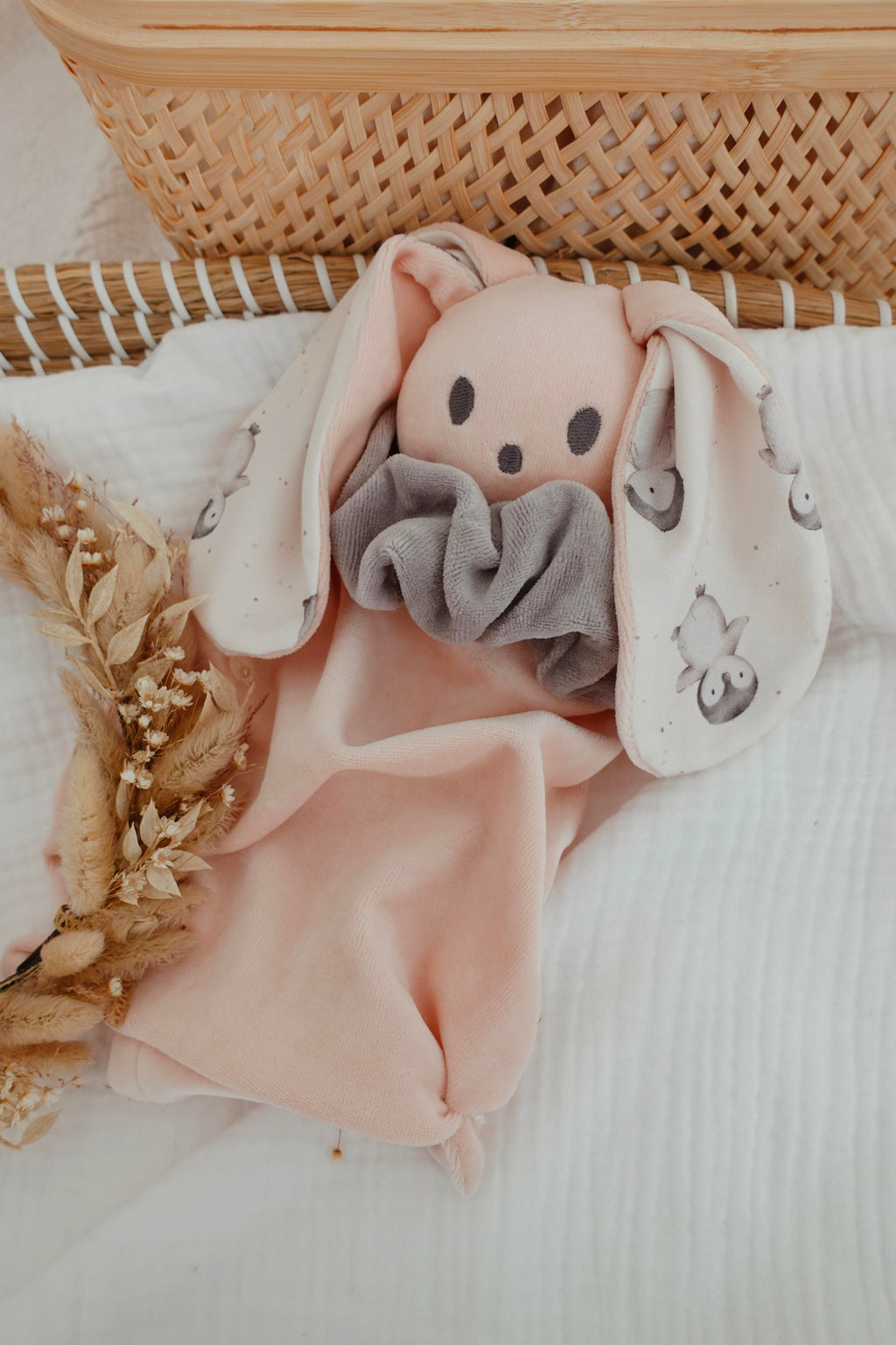 Bouillotte noyaux de cerise velours - Pinguins