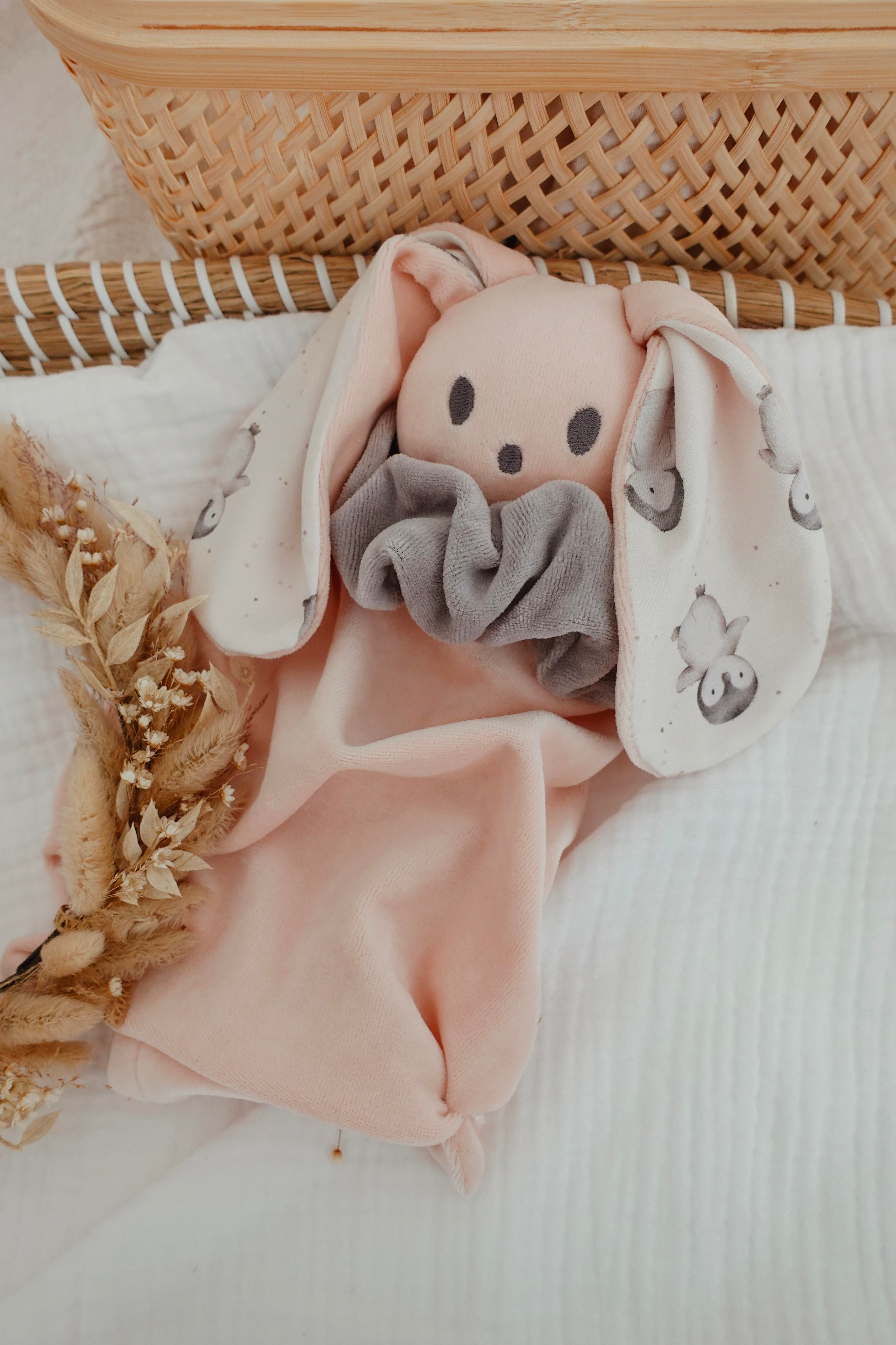 Bouillotte noyaux de cerise velours - Pinguins