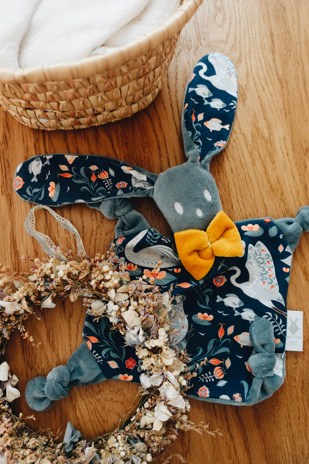 PROTOTYPE - Doudou Velours Chouchou - Lac Magique