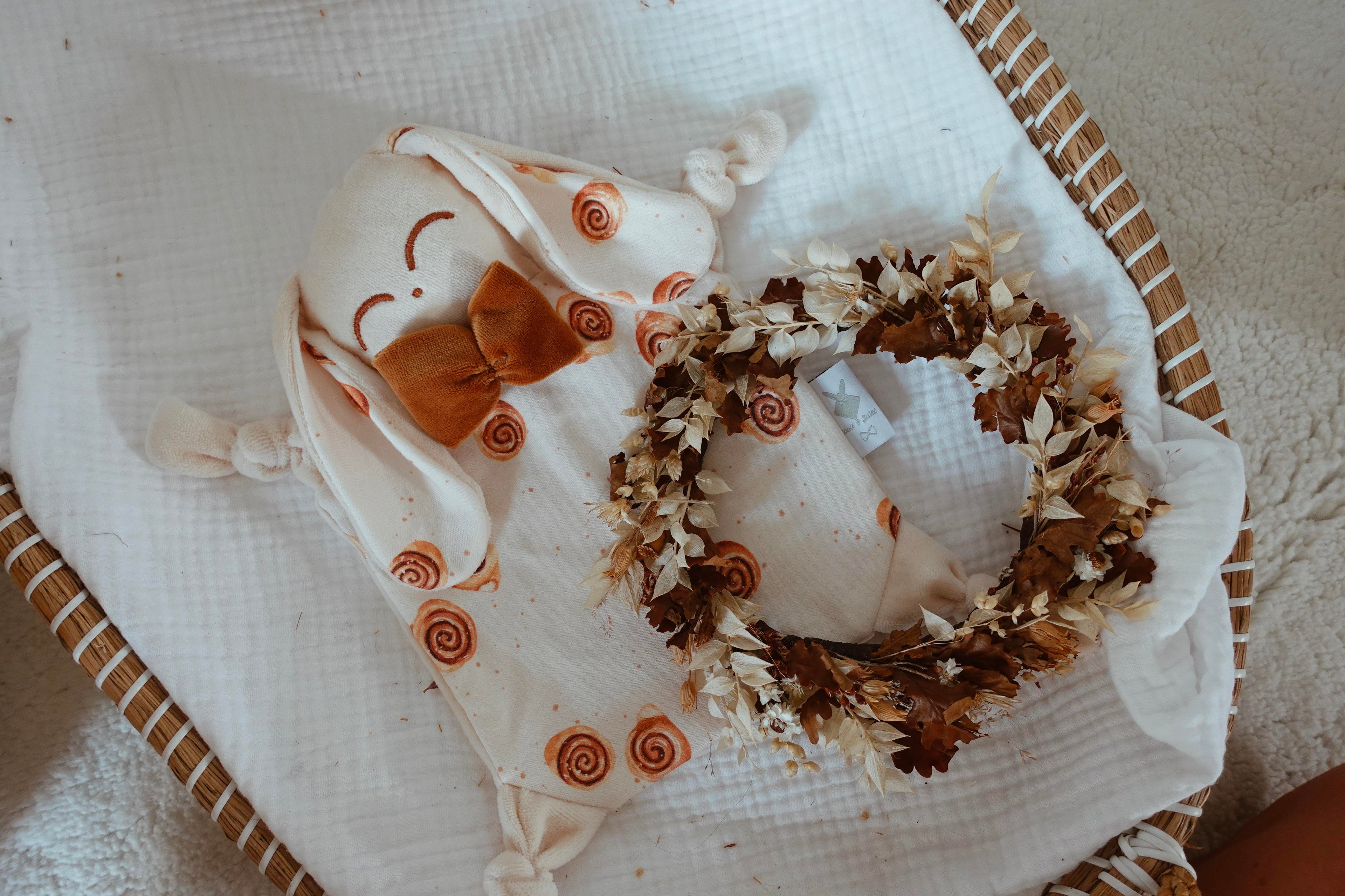 Doudou Velours Chouchou - Cinnamon Rolls
