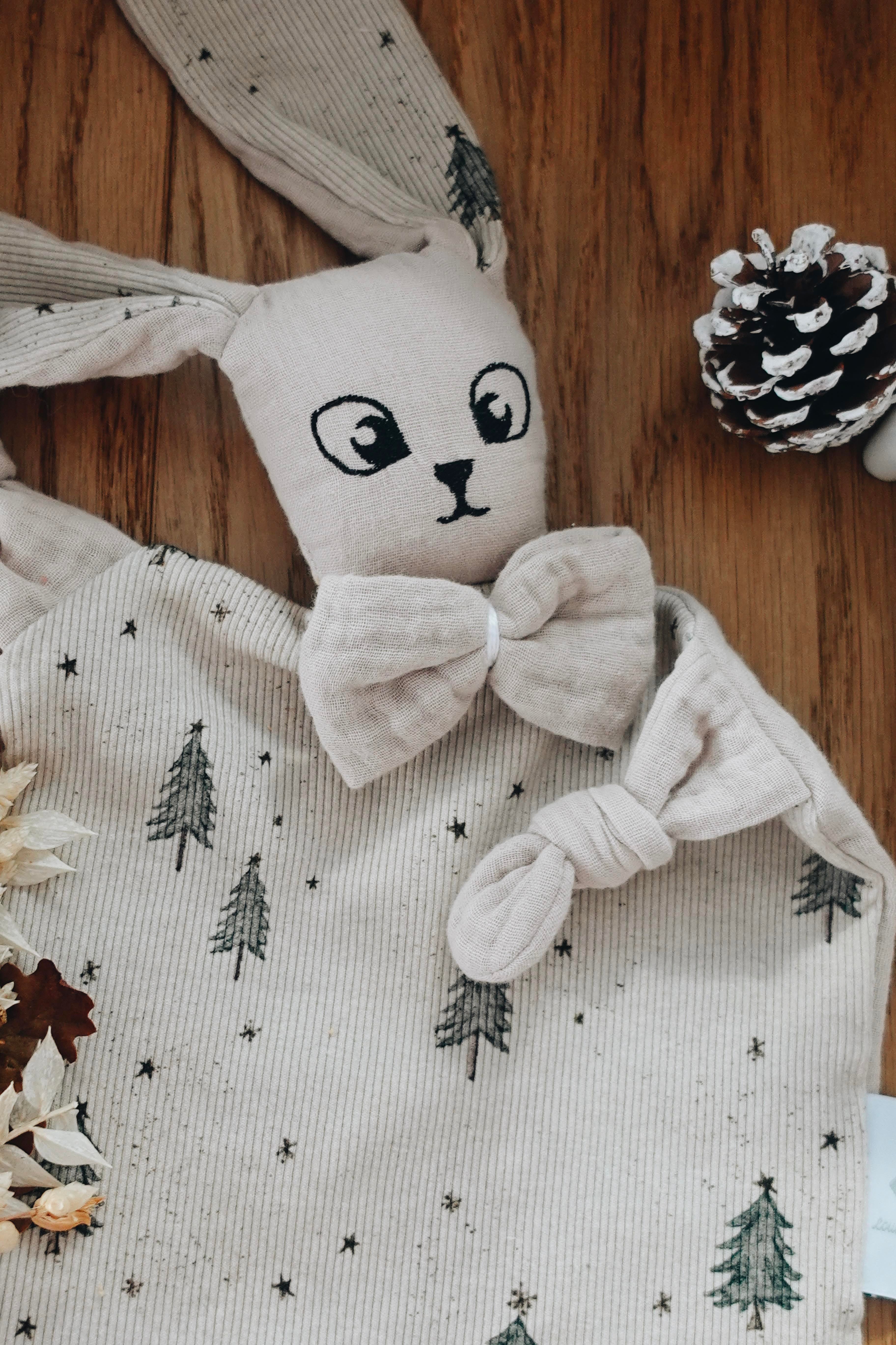 PROTOTYPE - Doudou lange Chouchou - Sapin