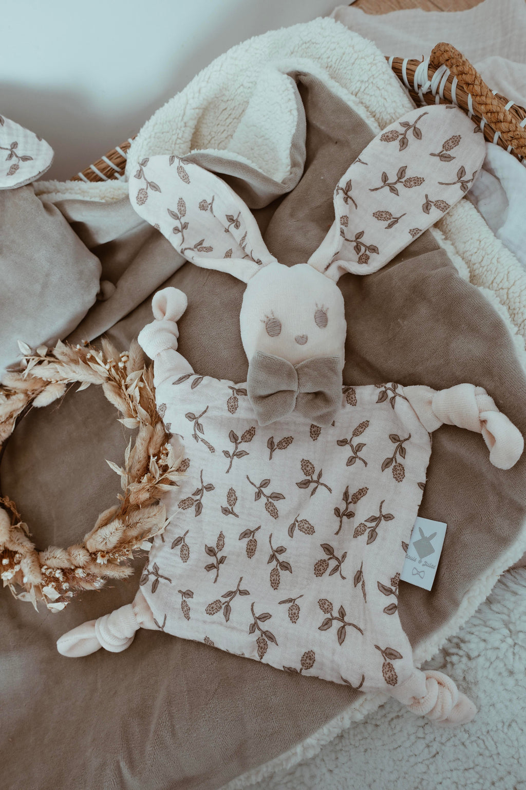 Doudou Velours Chouchou - Simple Flowers