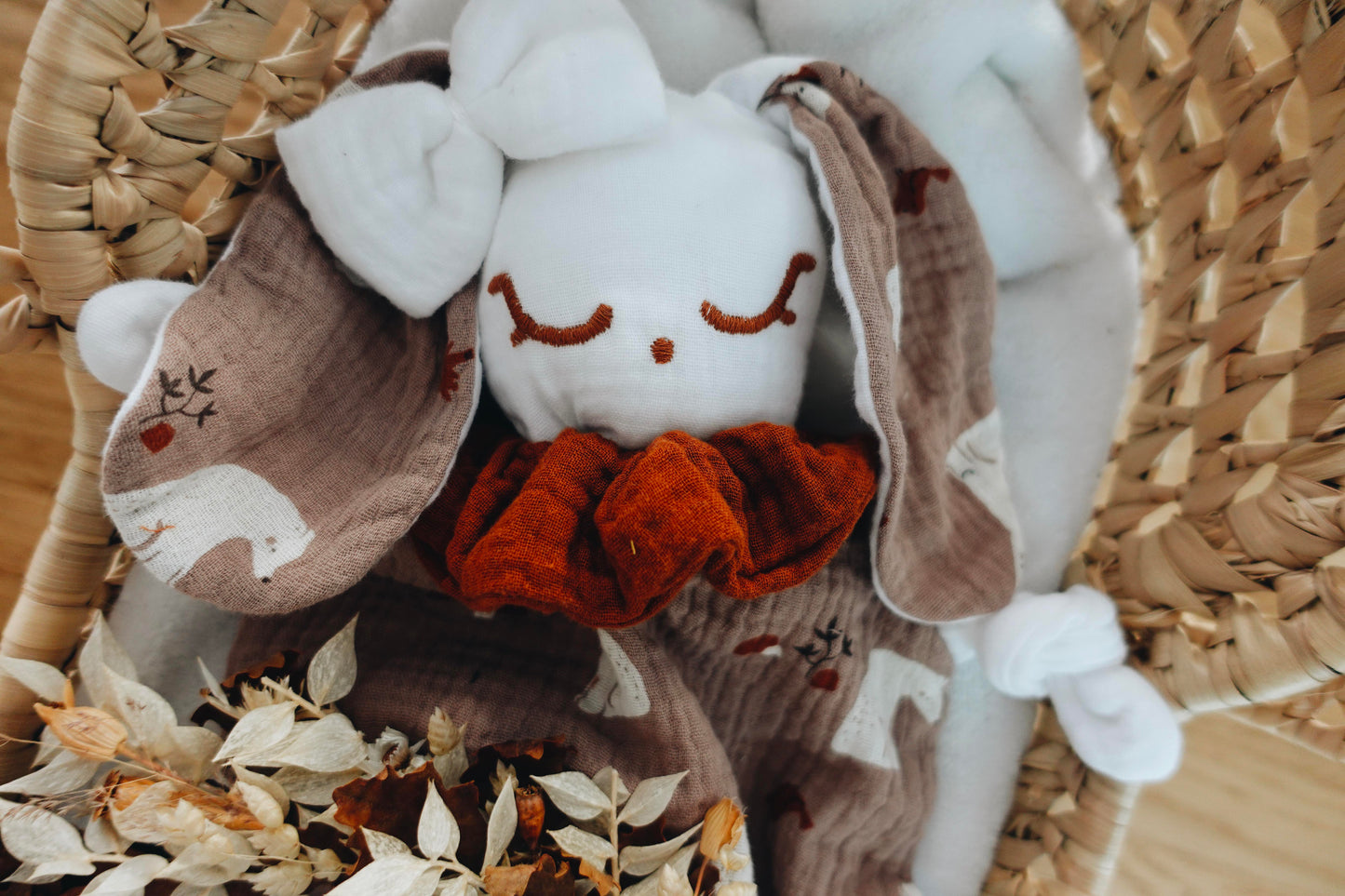 Doudou Lange Chouchou - Mocha bears