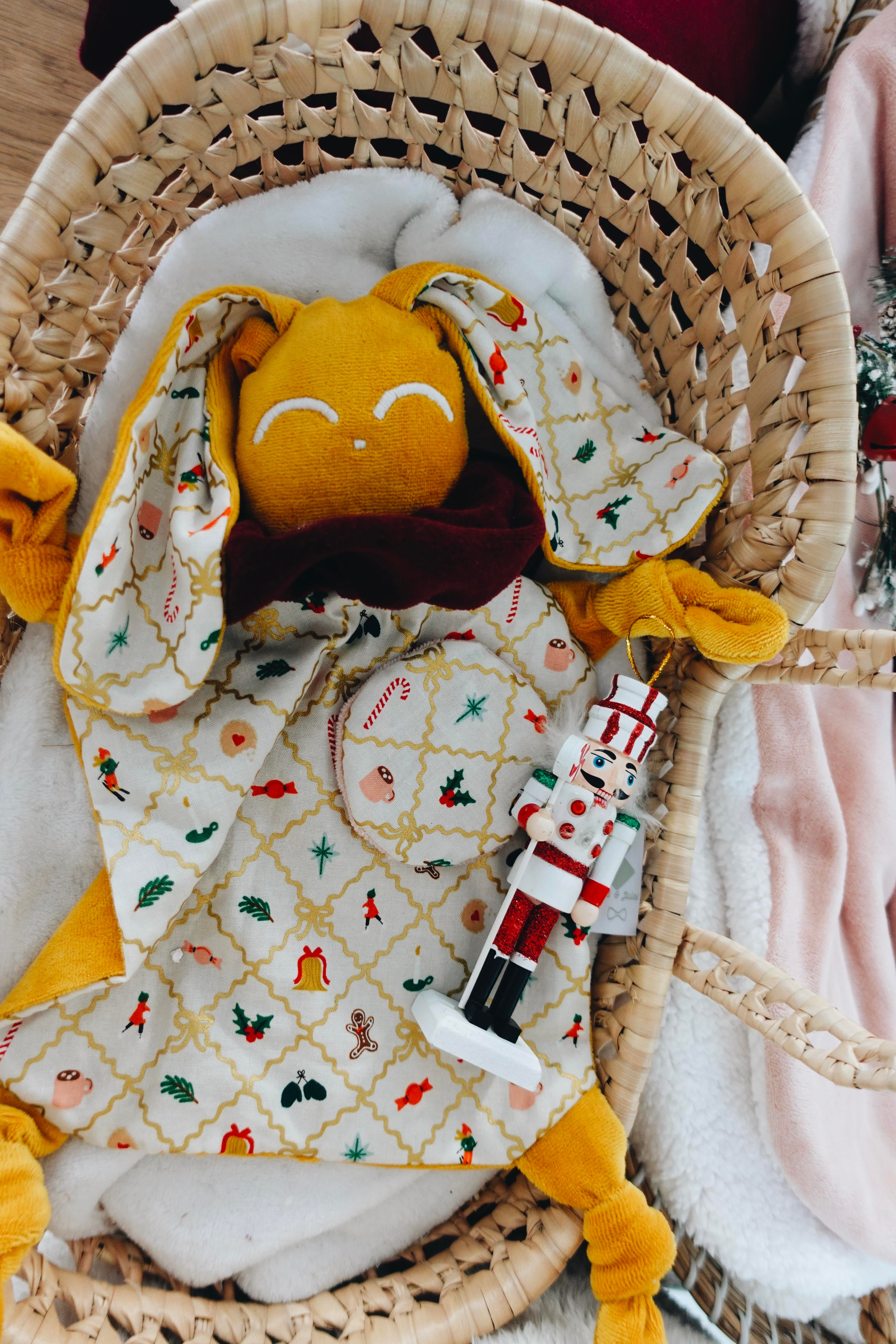 PROTOTYPE - Doudou Velours Chouchou - Holiday Argyle