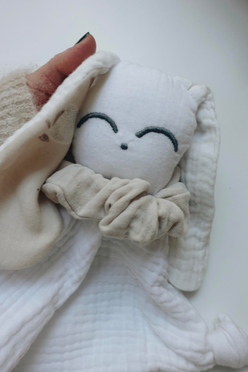 Doudou lange Gaufrette - Moutons